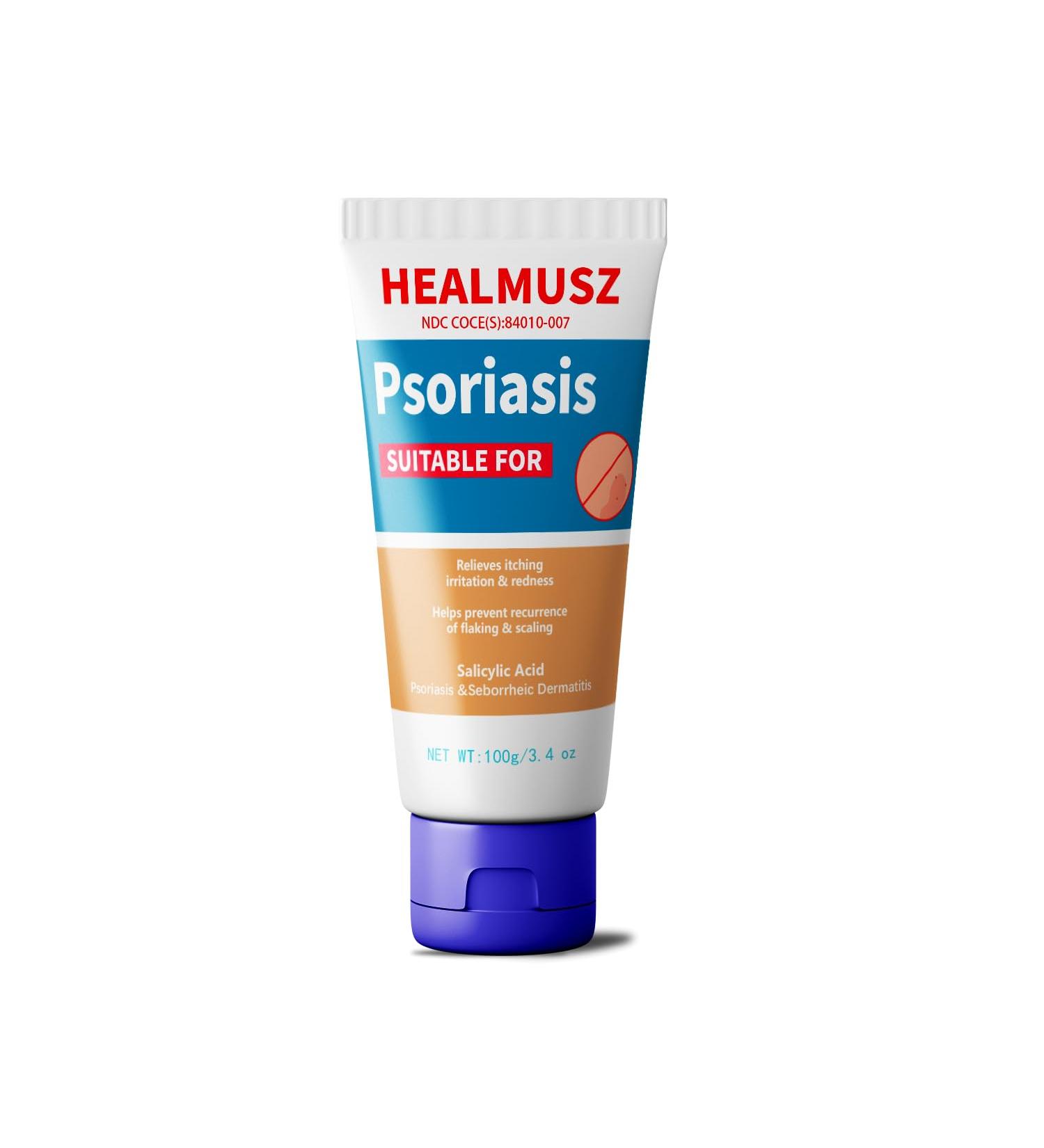 Buy Psoriasis Cream | Natural Plaque Psoriasis Treatment for Itching Redness & Scaling - Safe for Face Scalp & Body (3.4 Fl Oz - Buy Online on GoSupps.com