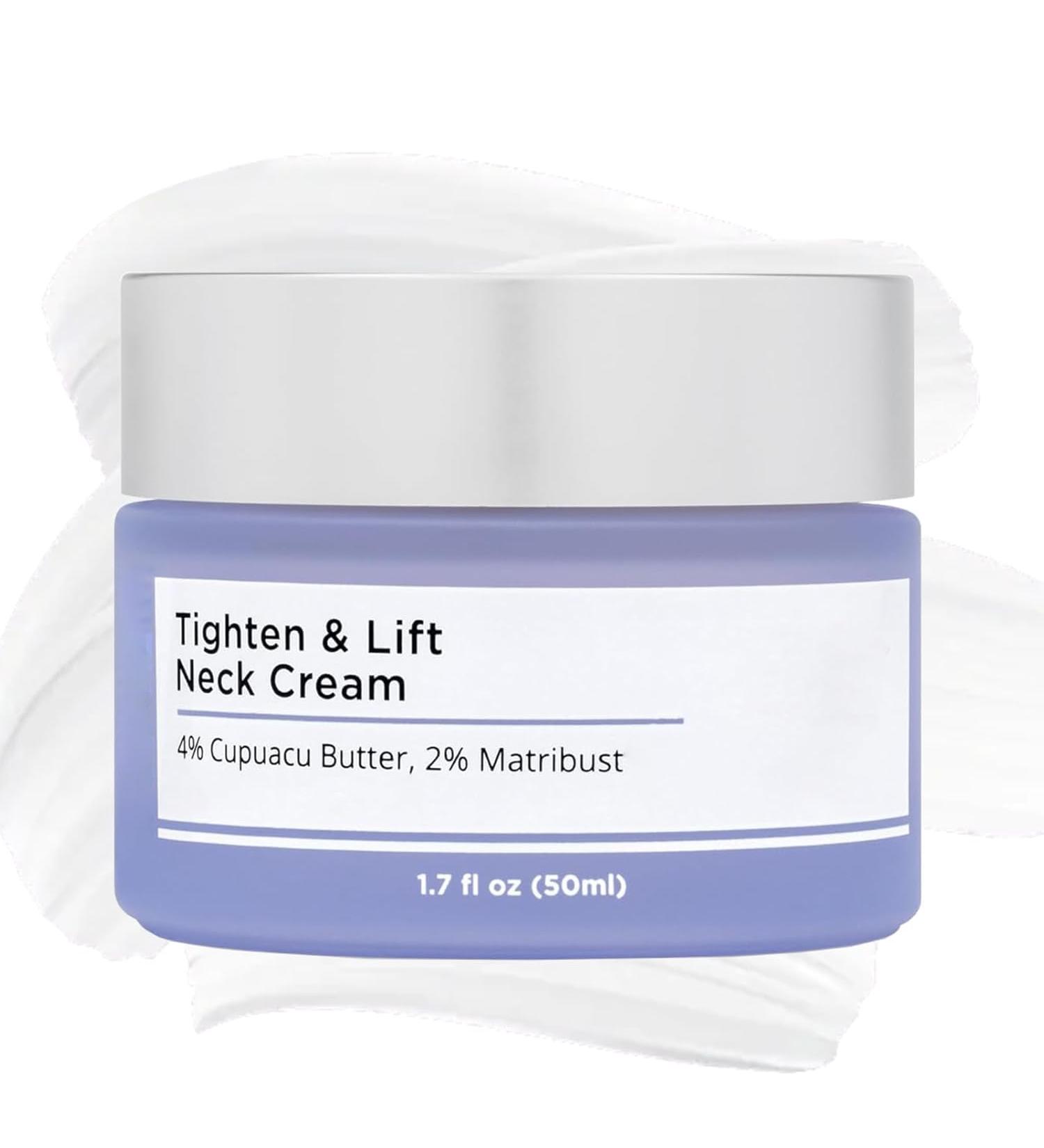50ml Neck Firming Cream Tighten & Lift Neck Firming Cream - Anti-Aging Neck Creams for Tightening Lifting Sagging Skin and Hydrating- Repair Decolletage Cream - Buy Online on GoSupps.com