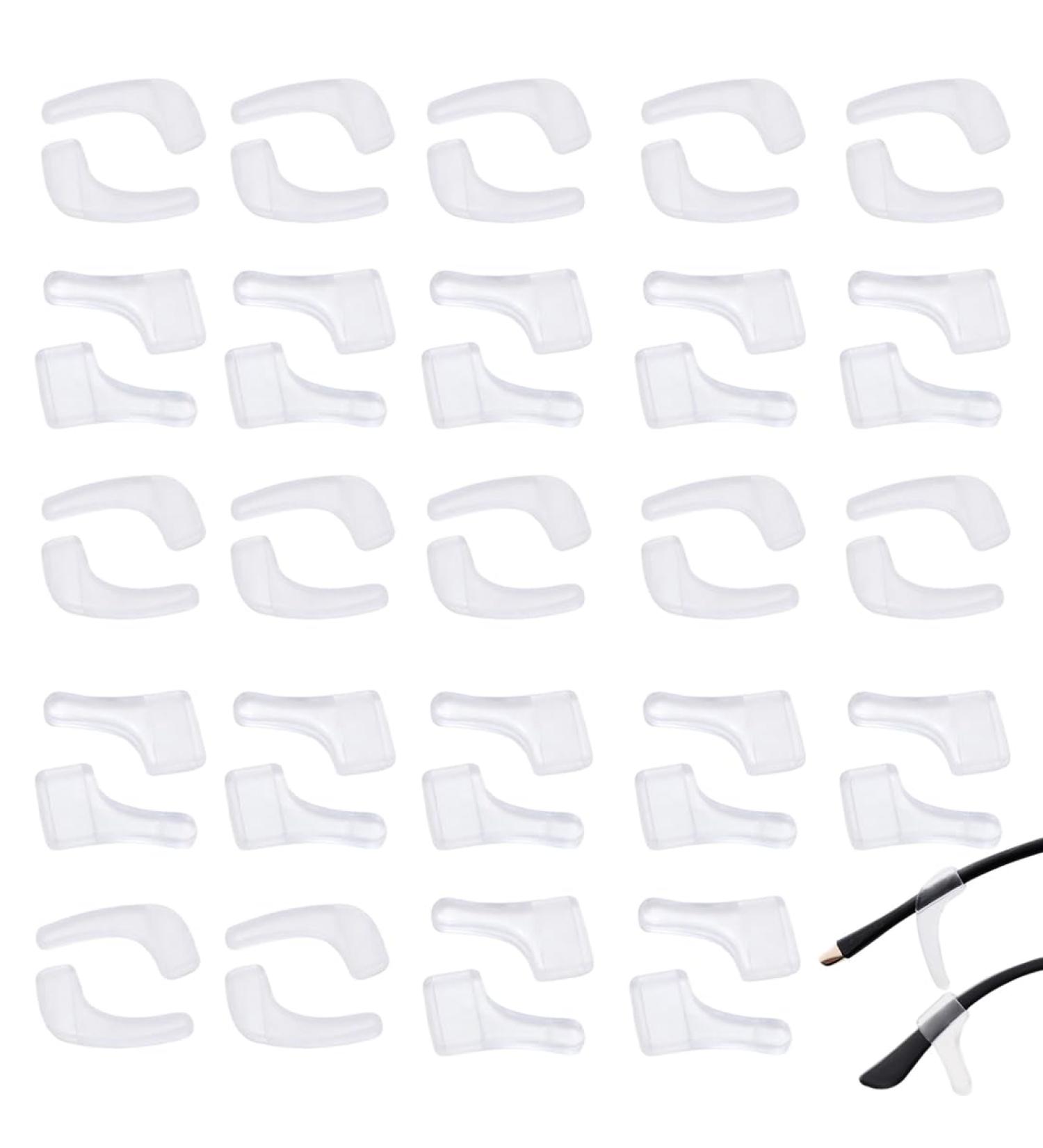 Anti-Slip Holder for Glasses - 24 Pairs of Silicone Ear Pads for Comfort & Stability - Buy Online on GoSupps.com