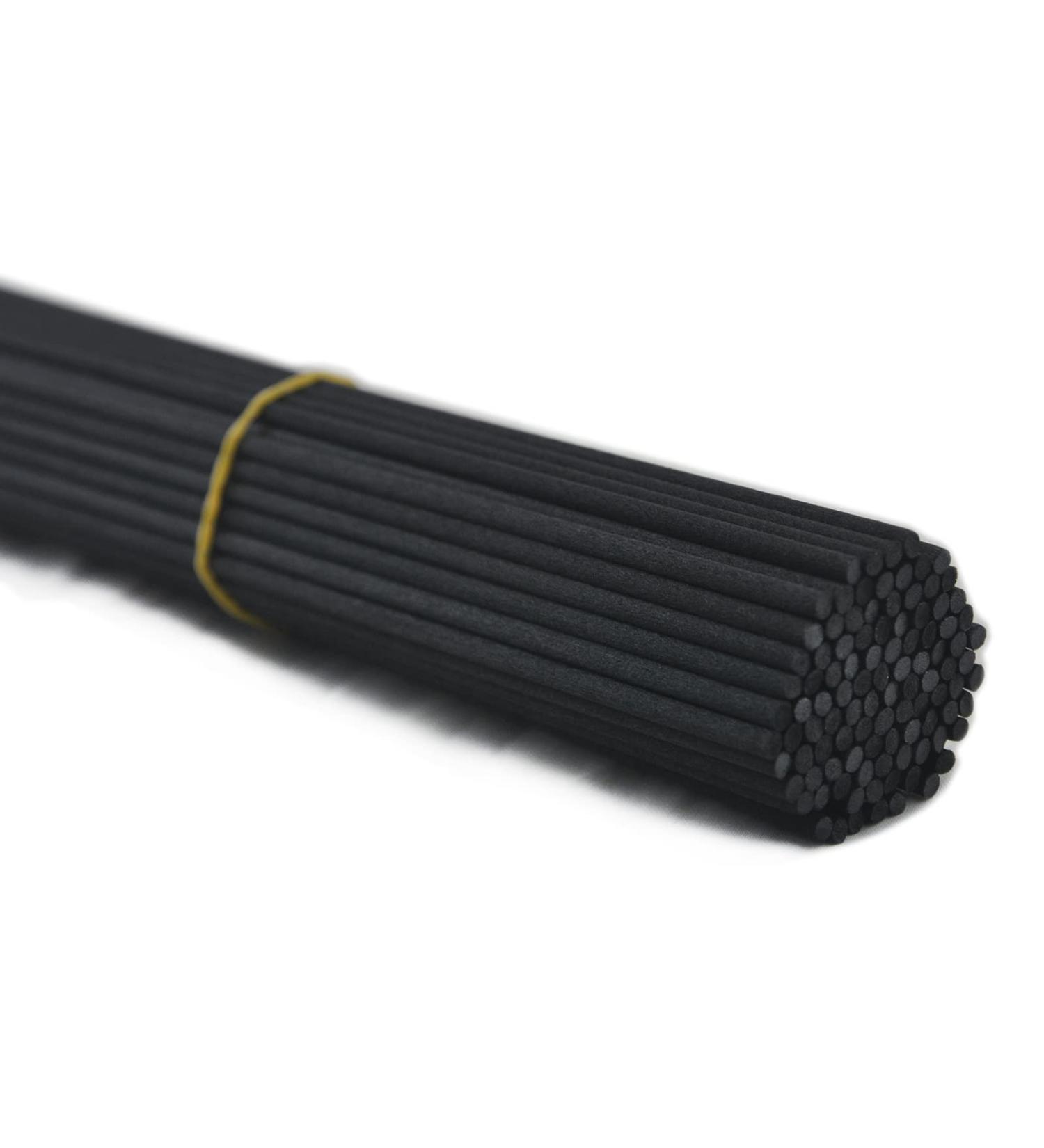 Kidlearn 100 PCS Fiber Diffuser Sticks - Essential Oil Diffuser Sticks for DIY Room Fragrances (35cm x 3mm Black) - International Shipping Available - Buy Online on GoSupps.com