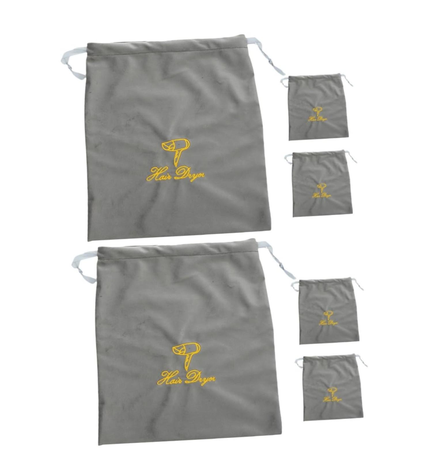 TOVINANNA 2sets Hair Dryer Storage Bag Hair Dryer Bag Hair Dryer Travel Pouch Hair Dryer Organizer 3pcs*2 - Buy Online on GoSupps.com