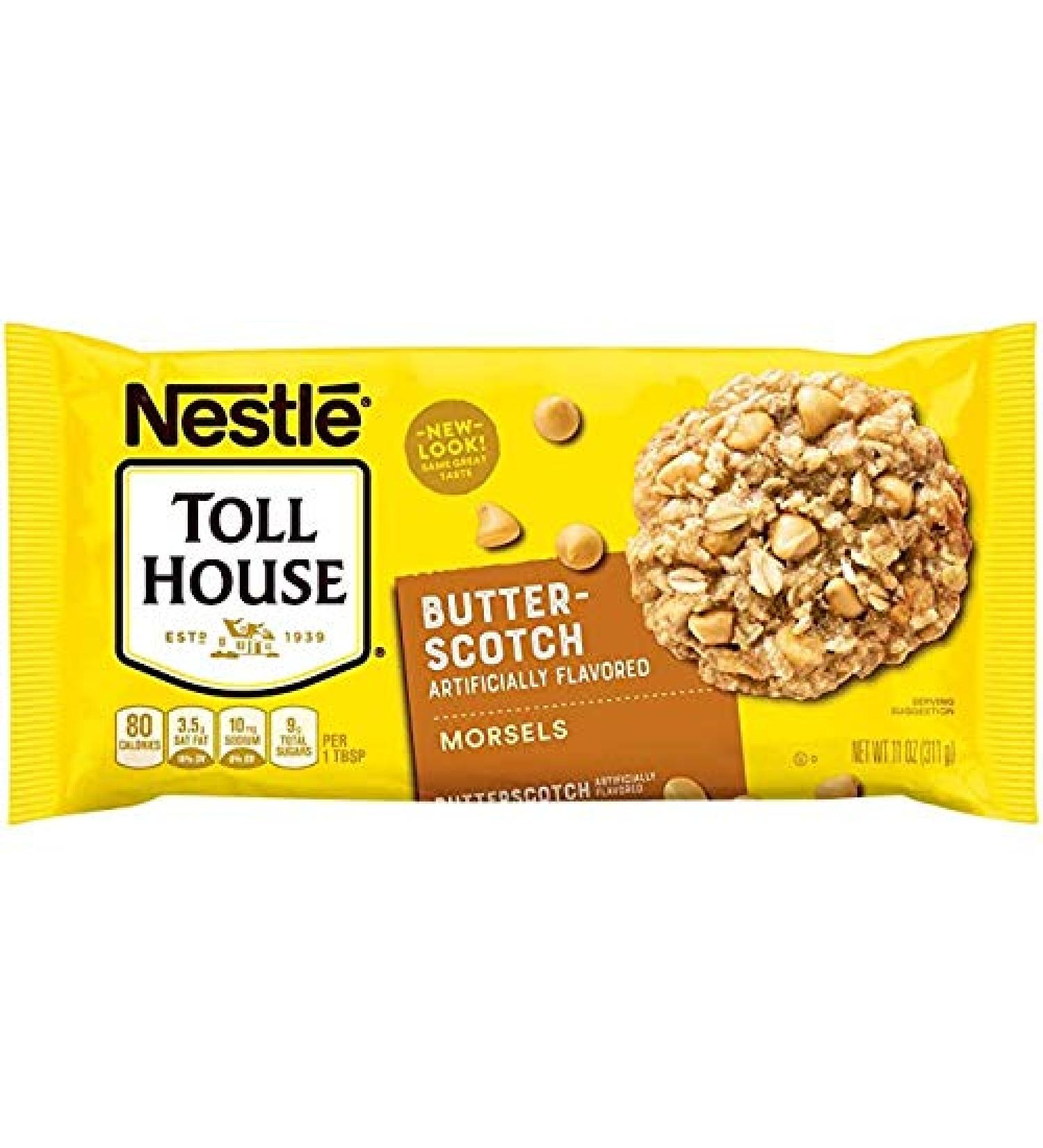 Nestle Butterscotch Morsels - 11 oz - Pack of 2 | Premium Quality Baking Chips - Buy Online on GoSupps.com