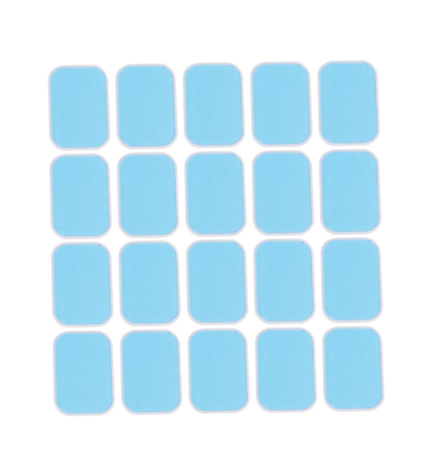 Collbath 20-Pack Leaf Gel Pads for Abdominal Stimulators | Replacement Gel Pads for Belly Trainers & Training Devices | Durable ABS Gel Pad Repair Set - Buy Online on GoSupps.com