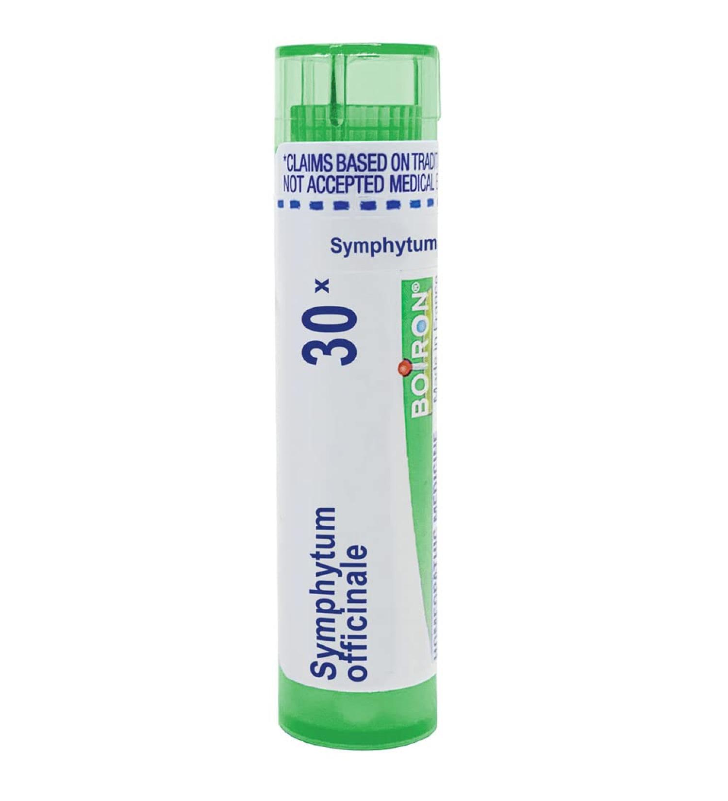 Buy Boiron Symphytum Officinale 30X - 80 Pellets for Bone Trauma Relief | International Shipping Available - Buy Online on GoSupps.com