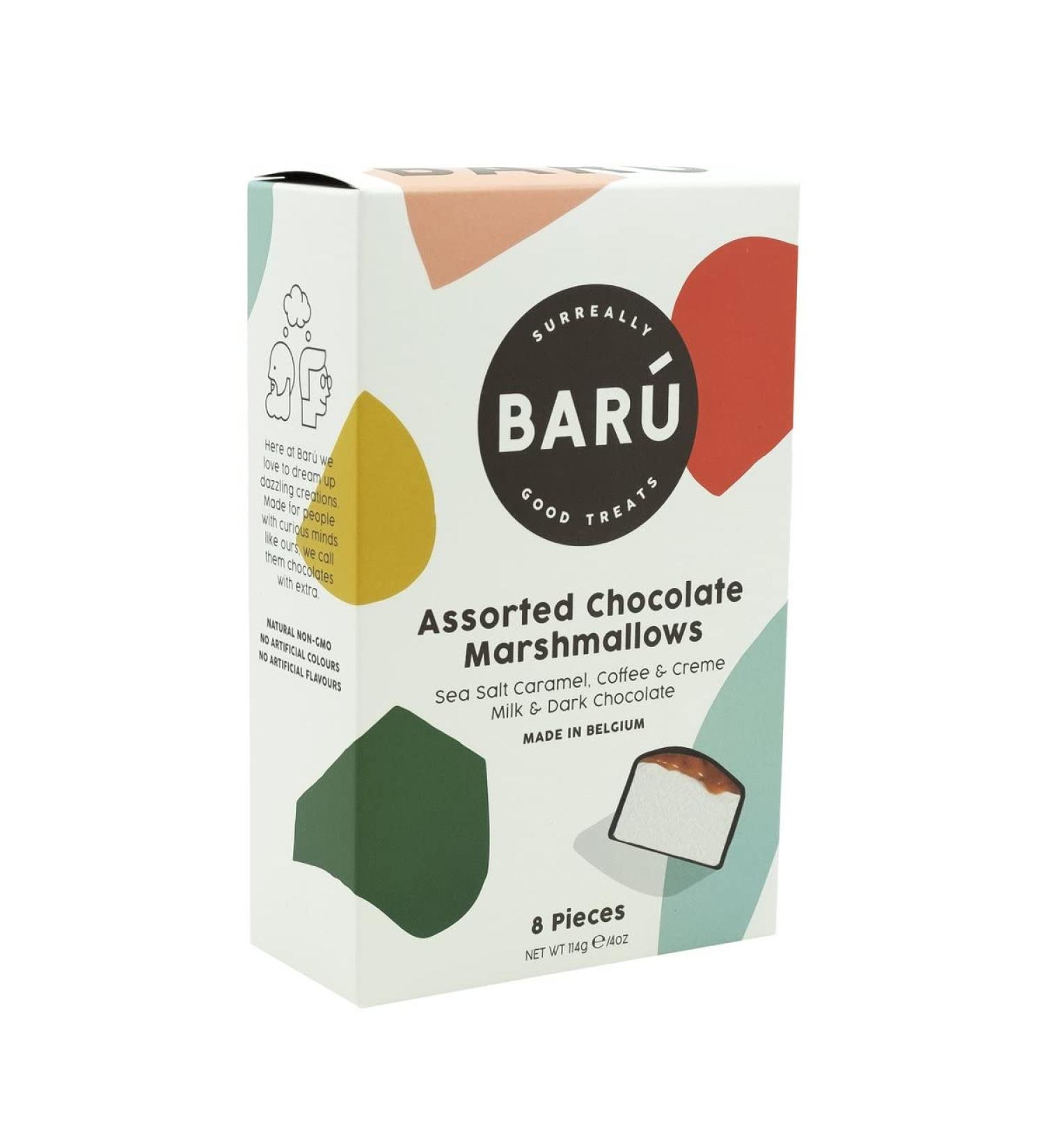 Baru Marshmallows MIX Gift Box - 8 Delicious Pieces | International Shipping Available - Buy Online on GoSupps.com