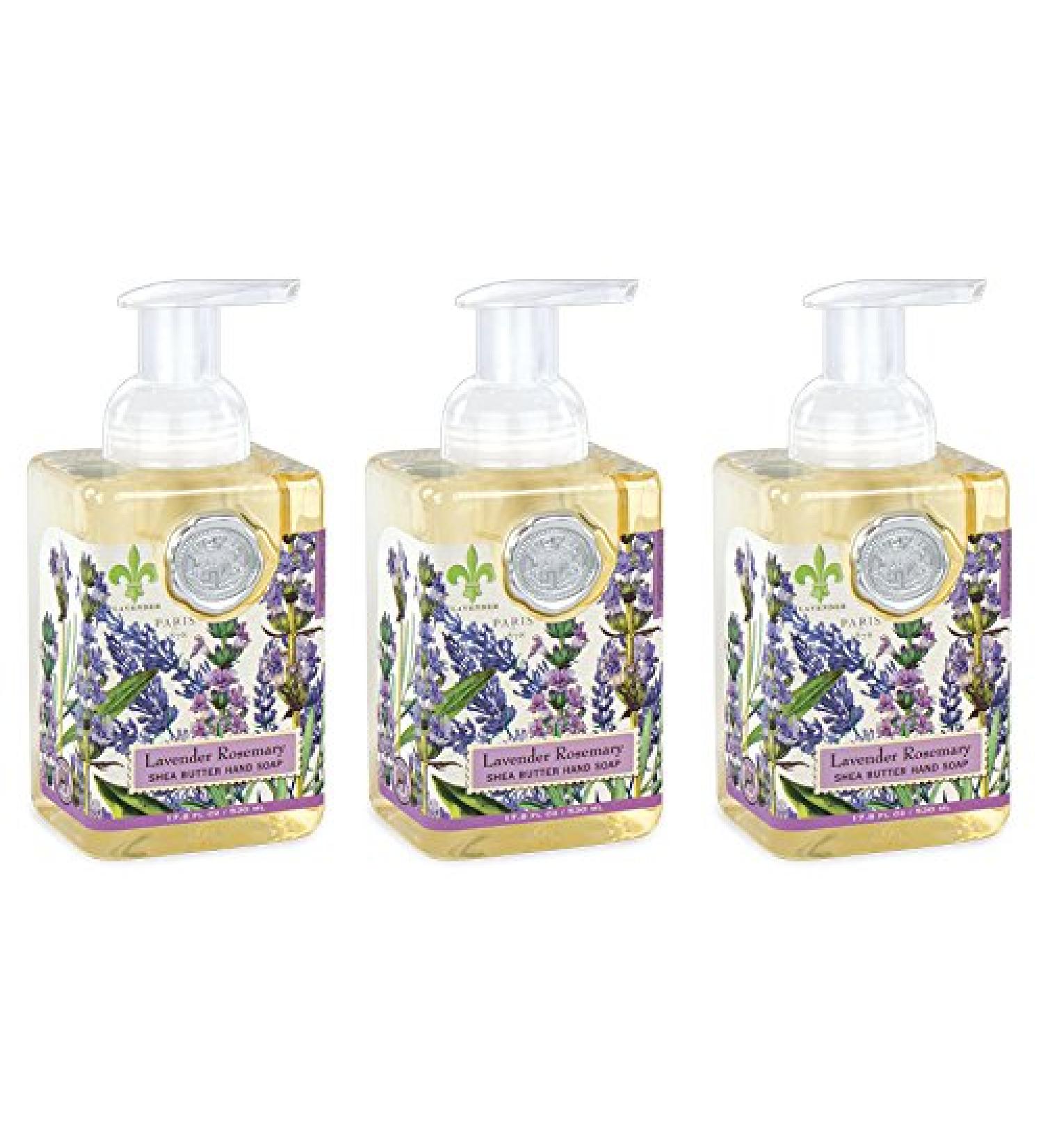 Michel Design Works Foaming Hand Soap 17.8-Fluid Ounce Lavender Rosemary - 3-PACK Lavender Rosemary 17.8 Fl Oz (Pack of 3)