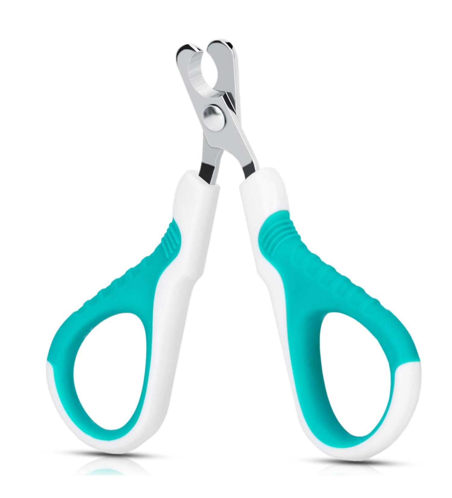 Tarnel Cat Nail Knobs - Professional 25 Claw Scissors for Small Dogs Puppies Cats & Rabbits - Ideal Pet Grooming Tool in Blue - Buy Online on GoSupps.com