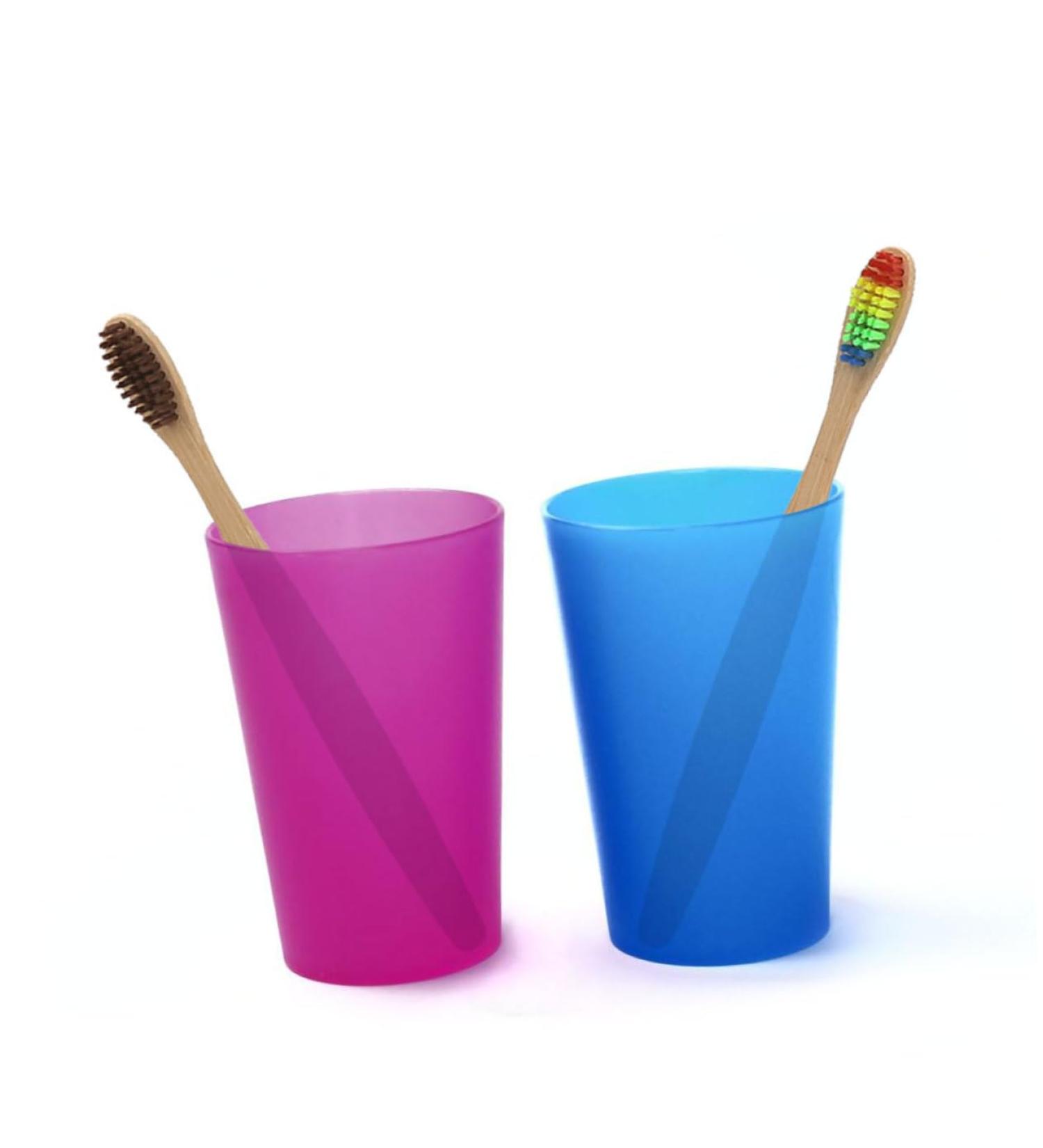 Soft Bristle Toothbrush Set - 6 Pack Wooden Travel Toothbrushes | Eco-Friendly & Gentle Cleaning - Buy Online on GoSupps.com