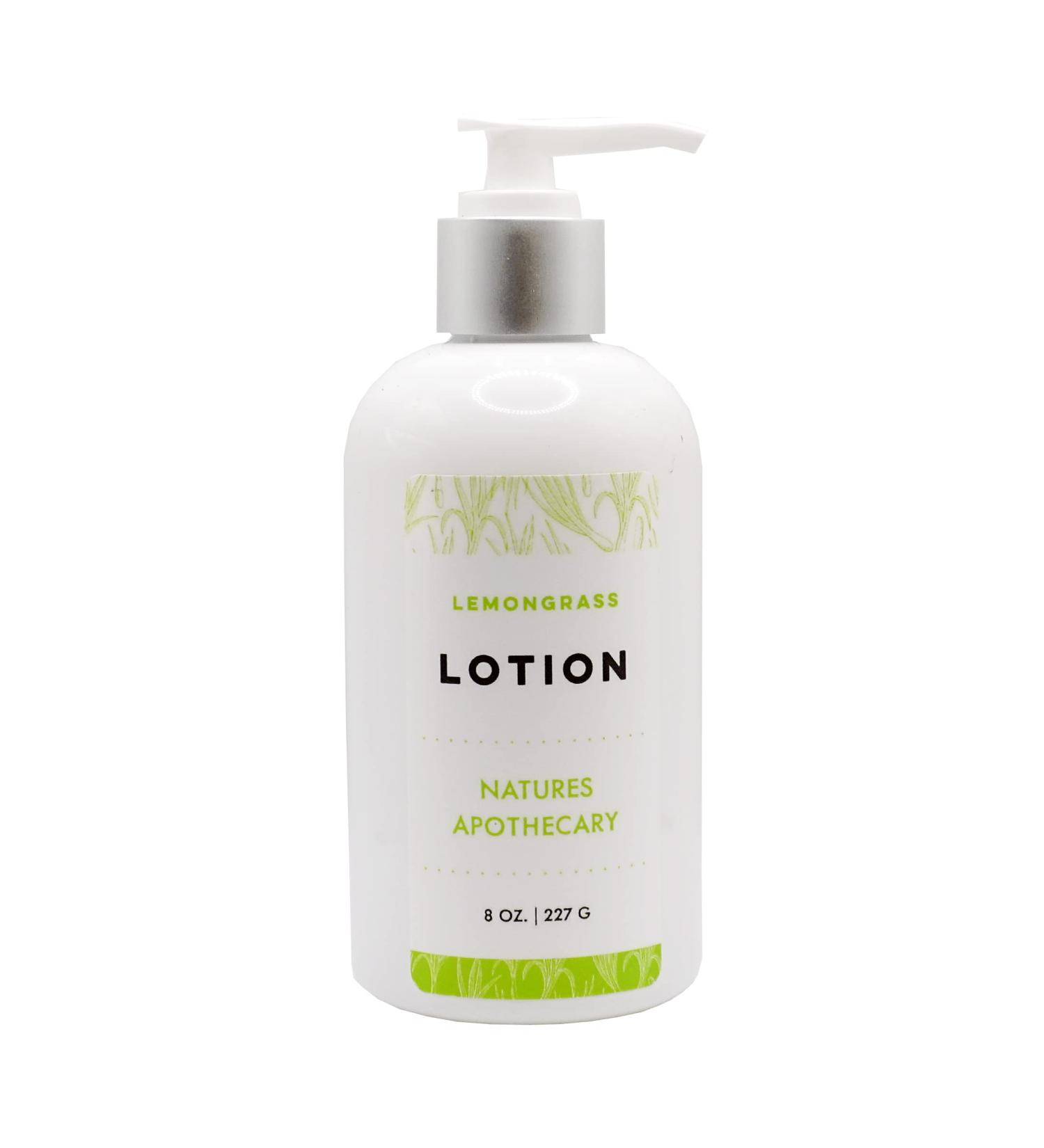 NATURE'S APOTHECARY Lemongrass Lotion for Dry Skin | All-Natural Hypoallergenic Hydration | Silky Smooth Skin | Made in USA by DAYSPA Body Basics - Buy Online on GoSupps.com