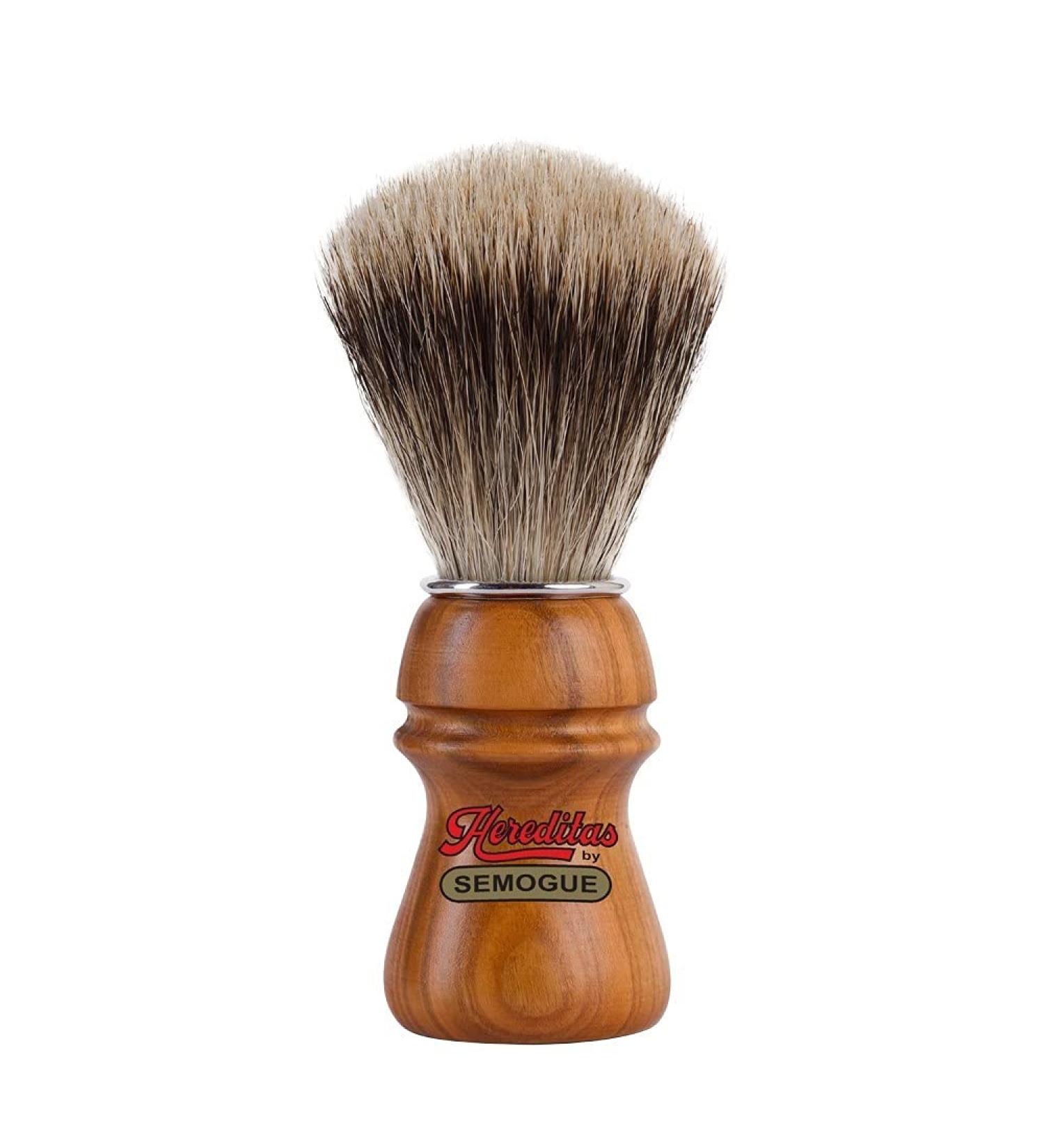 Smogue 2015 Shaving Brush Badger Tip Silver