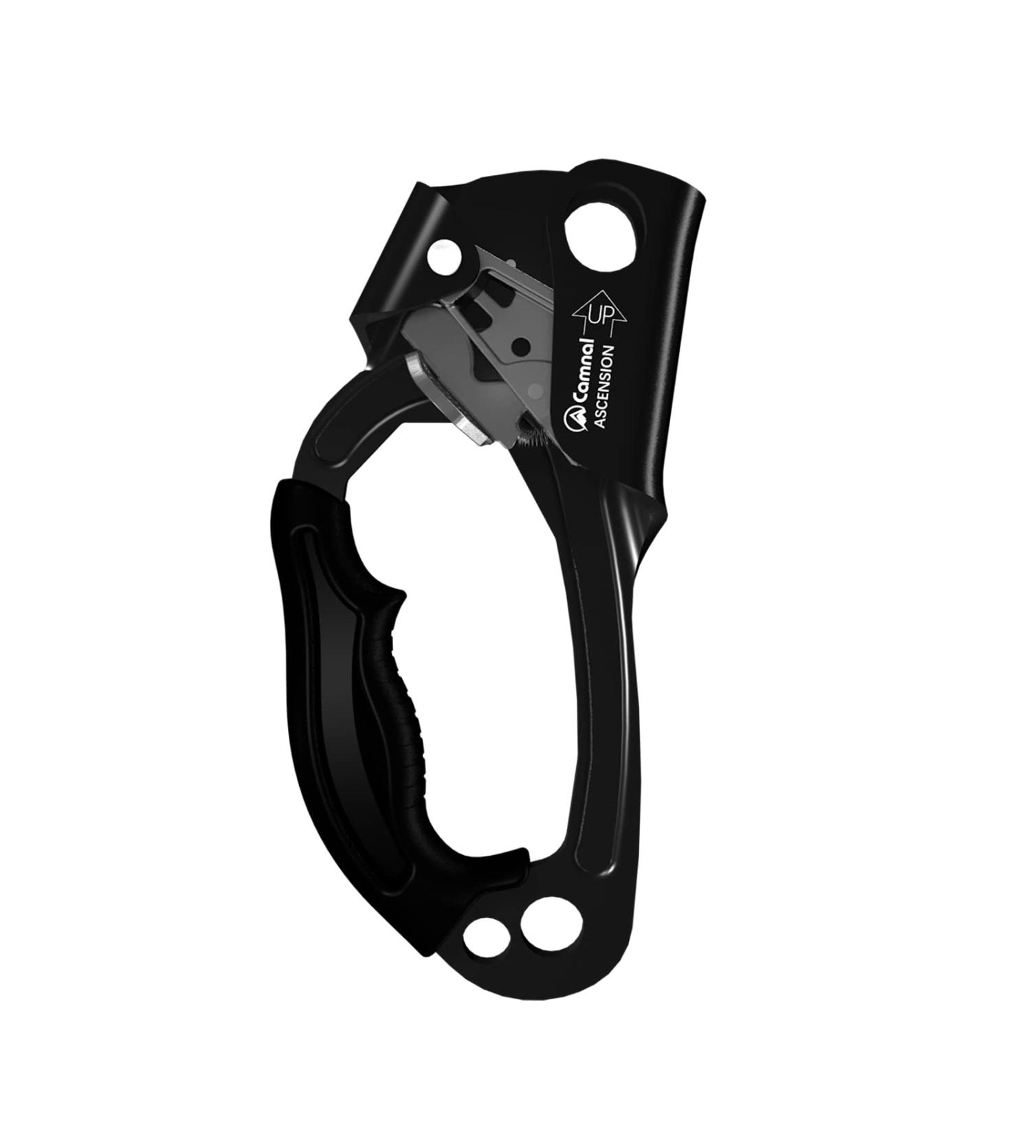 CAMNAL Arborist Climbing Set w/ Handle Ascender, Chest Ascender, Foot Strap & Descender - Black - Buy Online on GoSupps.com