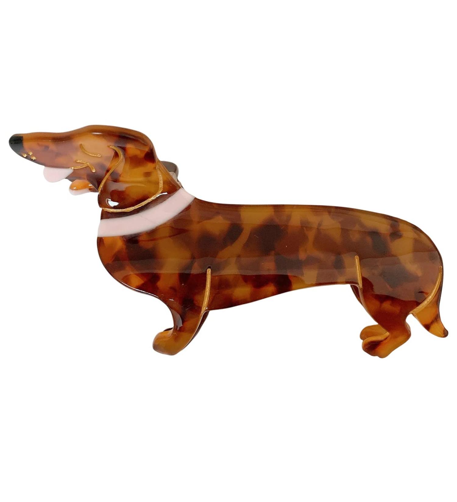 Yusier Dachshund Dog Hair Clips - Cute Animal Shaped Accessories for Women and Girls - Buy Online on GoSupps.com