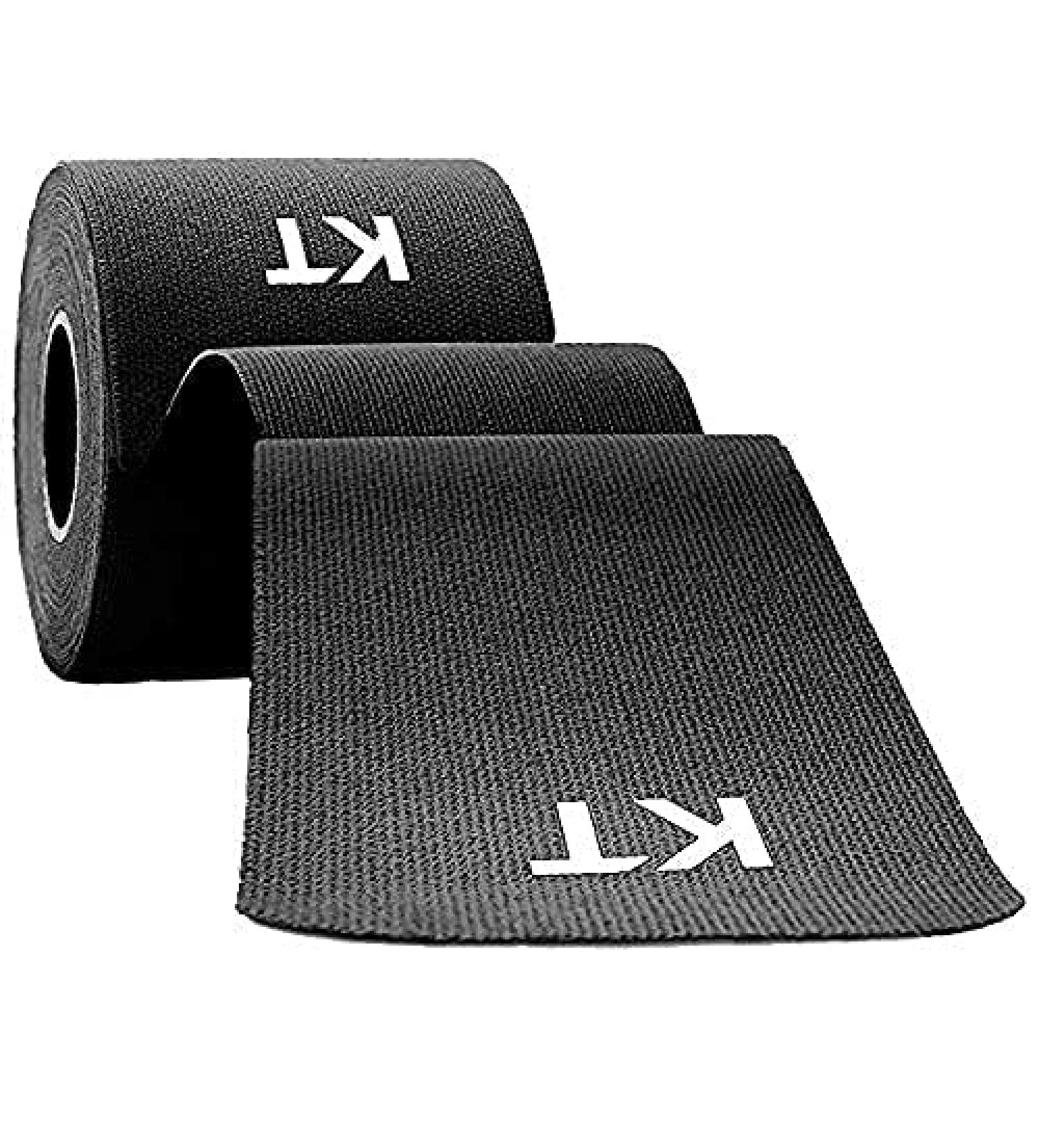 KT Tape Original Cotton Elastic Kinesiology Therapeutic Athletic Tape  16 Ft  Uncut Roll Black - Uncut - Buy Online on GoSupps.com