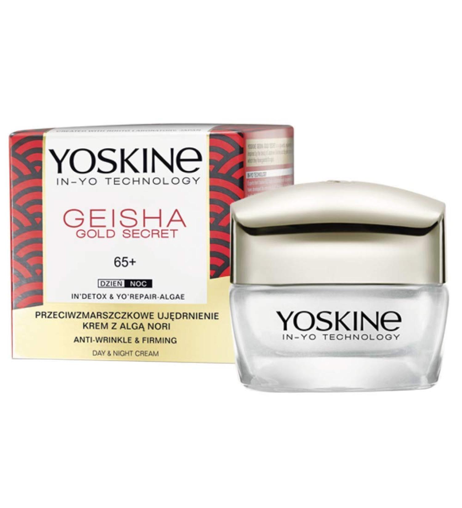 YOSKINE Geisha Gold Secret Cream with Algin Nori 65+ Anti-Wrinkle Firming