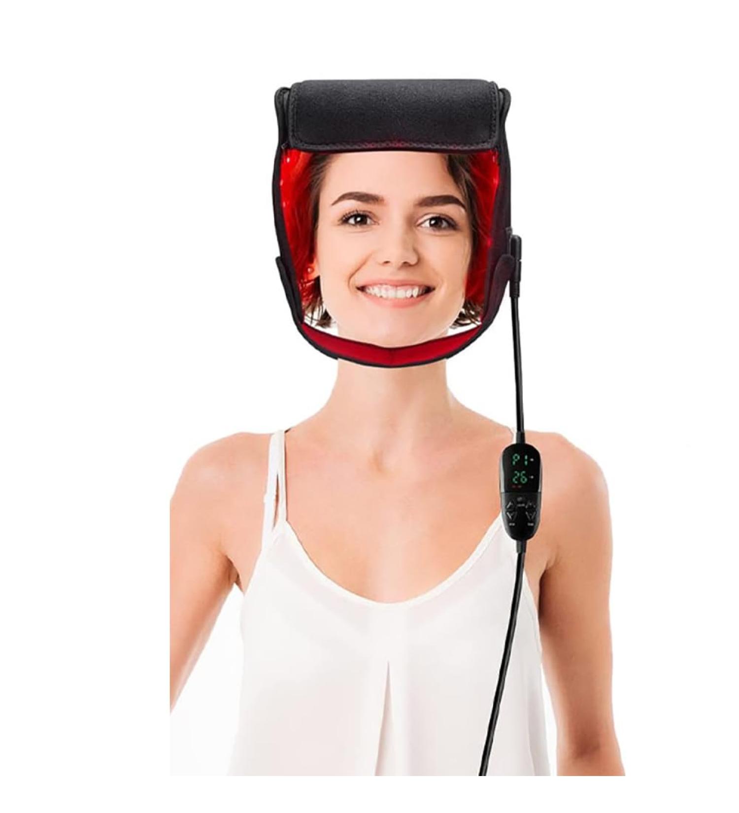  KUMIAO Hair growth cap anti-hair loss treatment device with controller promotes hair regrowth Adjustable brightness timer function 1 to 5 files - Buy Online on GoSupps.com
