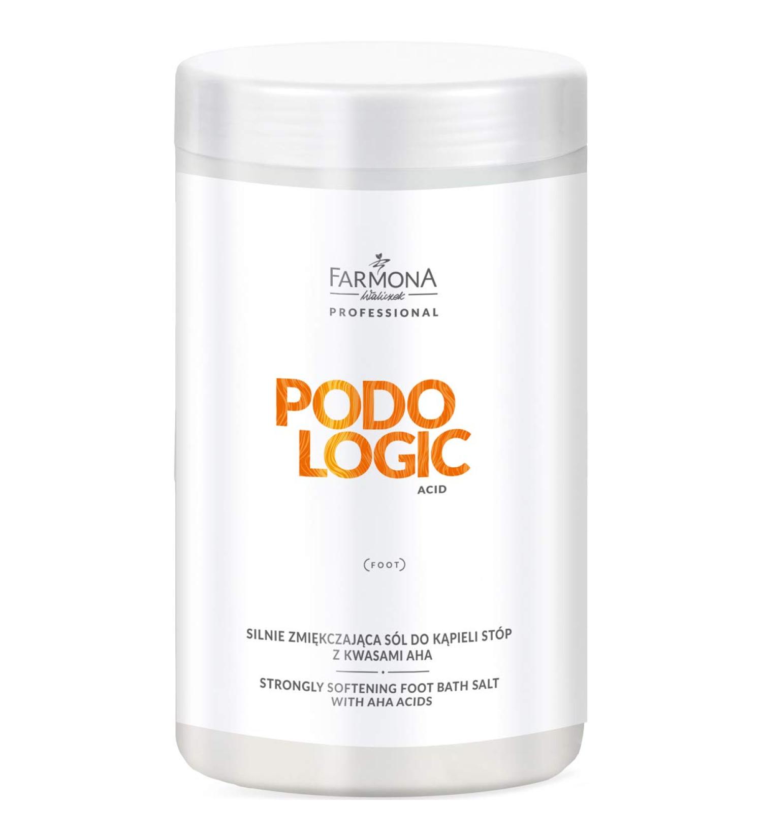 Farmona Podologic Acid Strongly Softening Foot Bath Salt with Aha Acids 1.5 kg