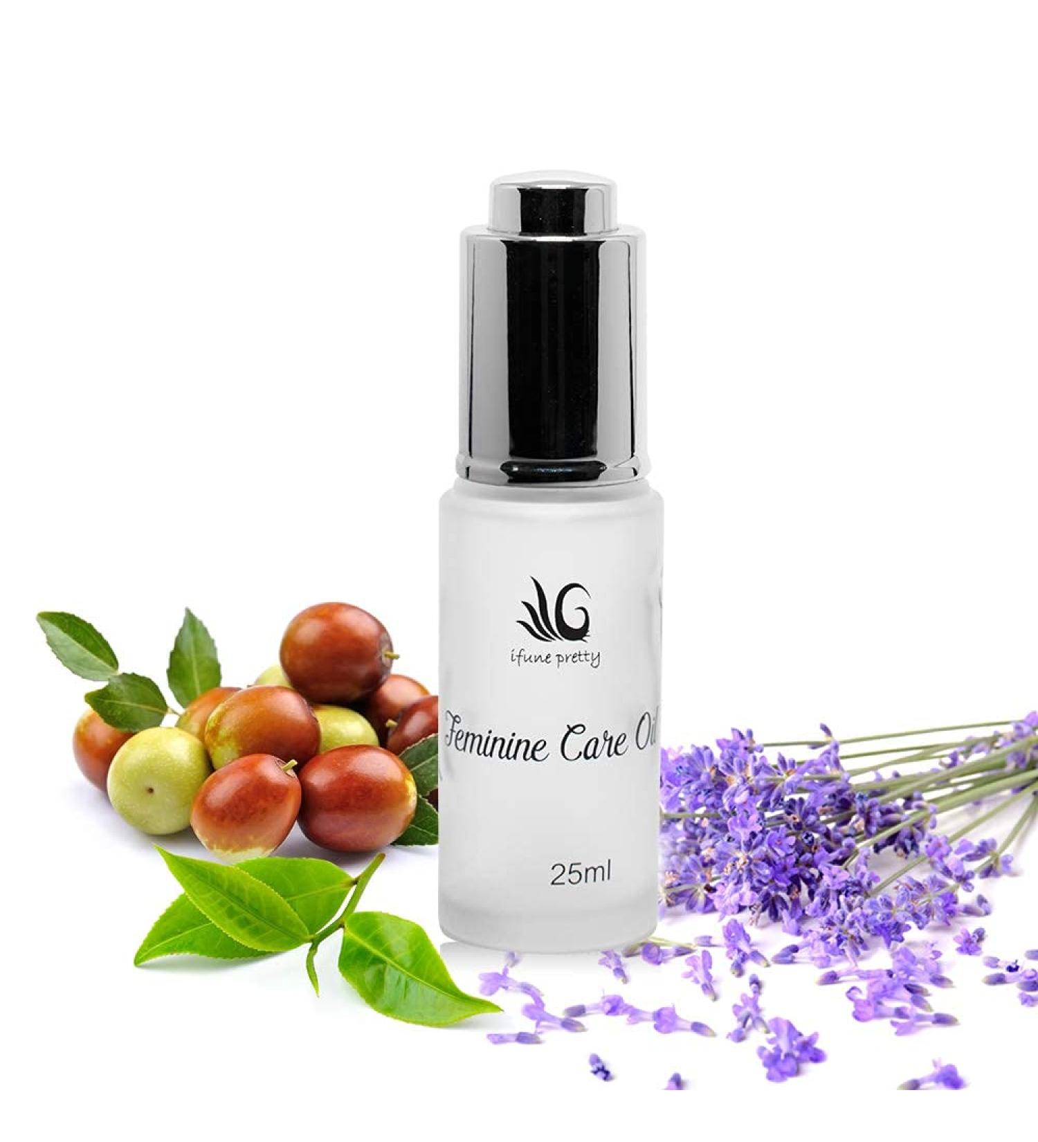 Ifune Mint Fresh Yoni Oil 25ml - Natural Feminine Care for Odor Reduction and pH Balance - Lavender & Tea Tree Hygiene Solution for Women - Buy Online on GoSupps.com