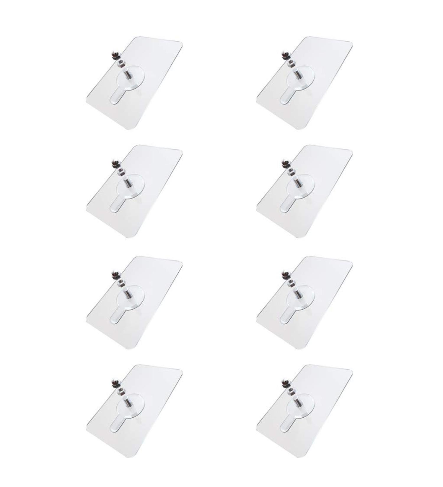 IHEHUA Kitchen Screw Non- No Drilling for Nail Bathroom Hook Wall Adhesive Kitchen Dining & Bar Dog Hair Dryer Sheets (B One Size) B One Size