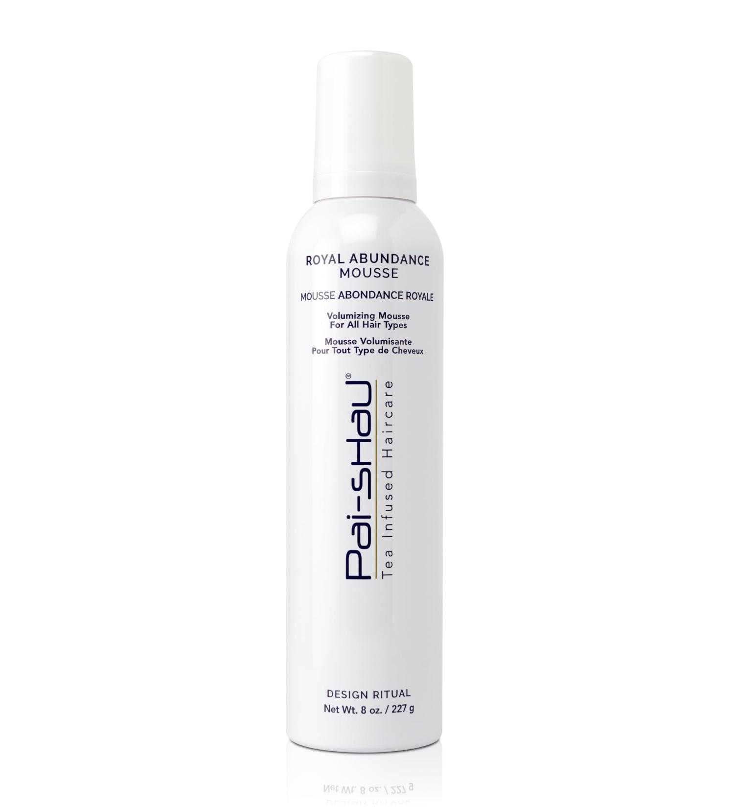 Pai-Shau Royal Abundance Mousse - Volumizing Hair Mousse for All Hair Types | Nourishing Long-Lasting Hold & Shine - 8 fl. oz - Buy Online on GoSupps.com