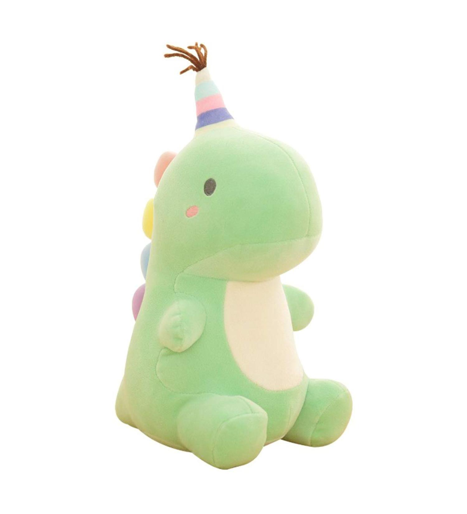 N/C Cartoon Dinosaur Plush Doll - Cute Stuffed Animal Toy Pillow for Kids & Adults (Green 15cm*23cm) - Buy Online on GoSupps.com