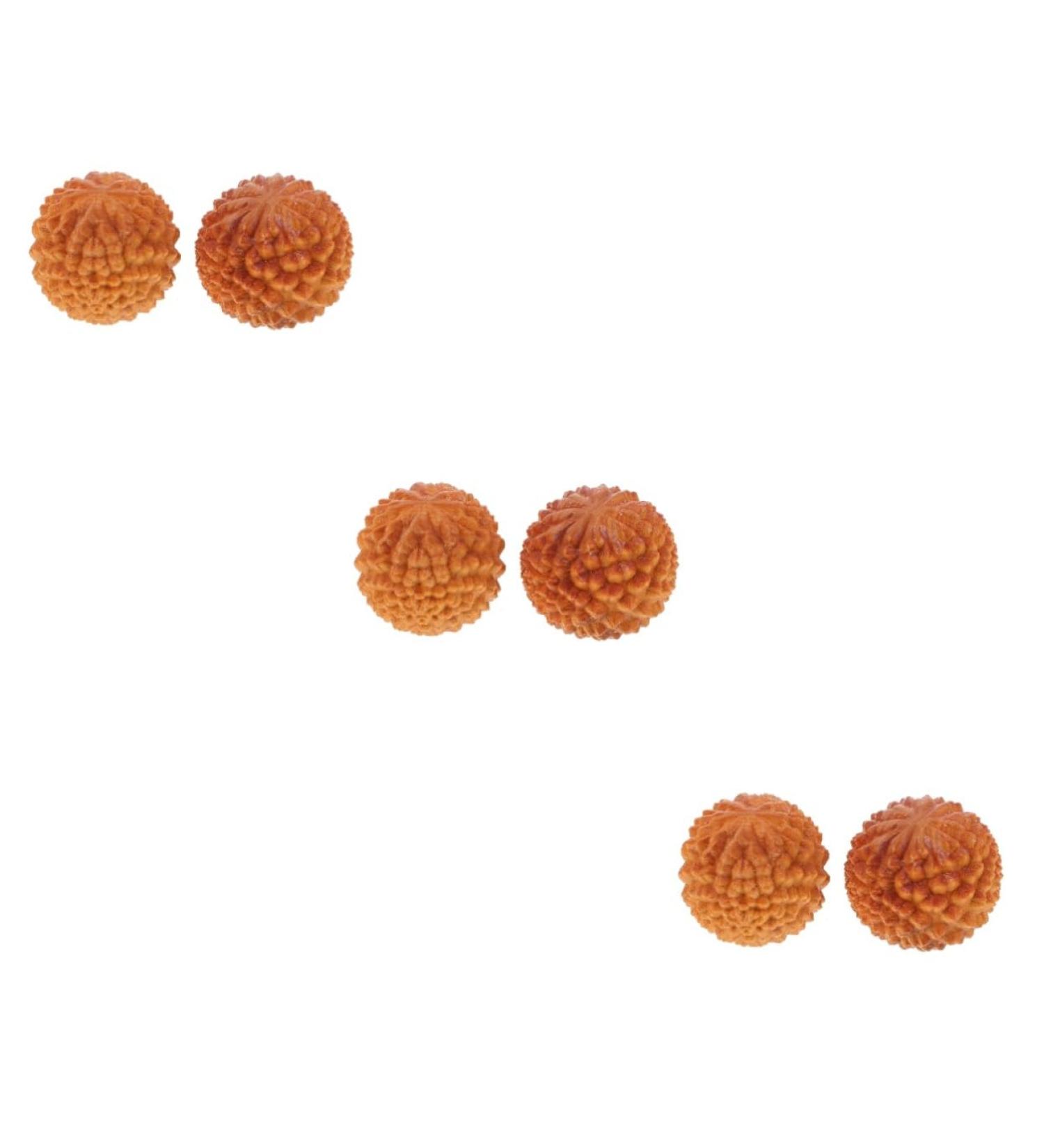 Beaupretty 6-Pack Wooden Massage Globes - Chinese Handball Rolling Hand Massager for Yoga & Fitness - Buy Online on GoSupps.com