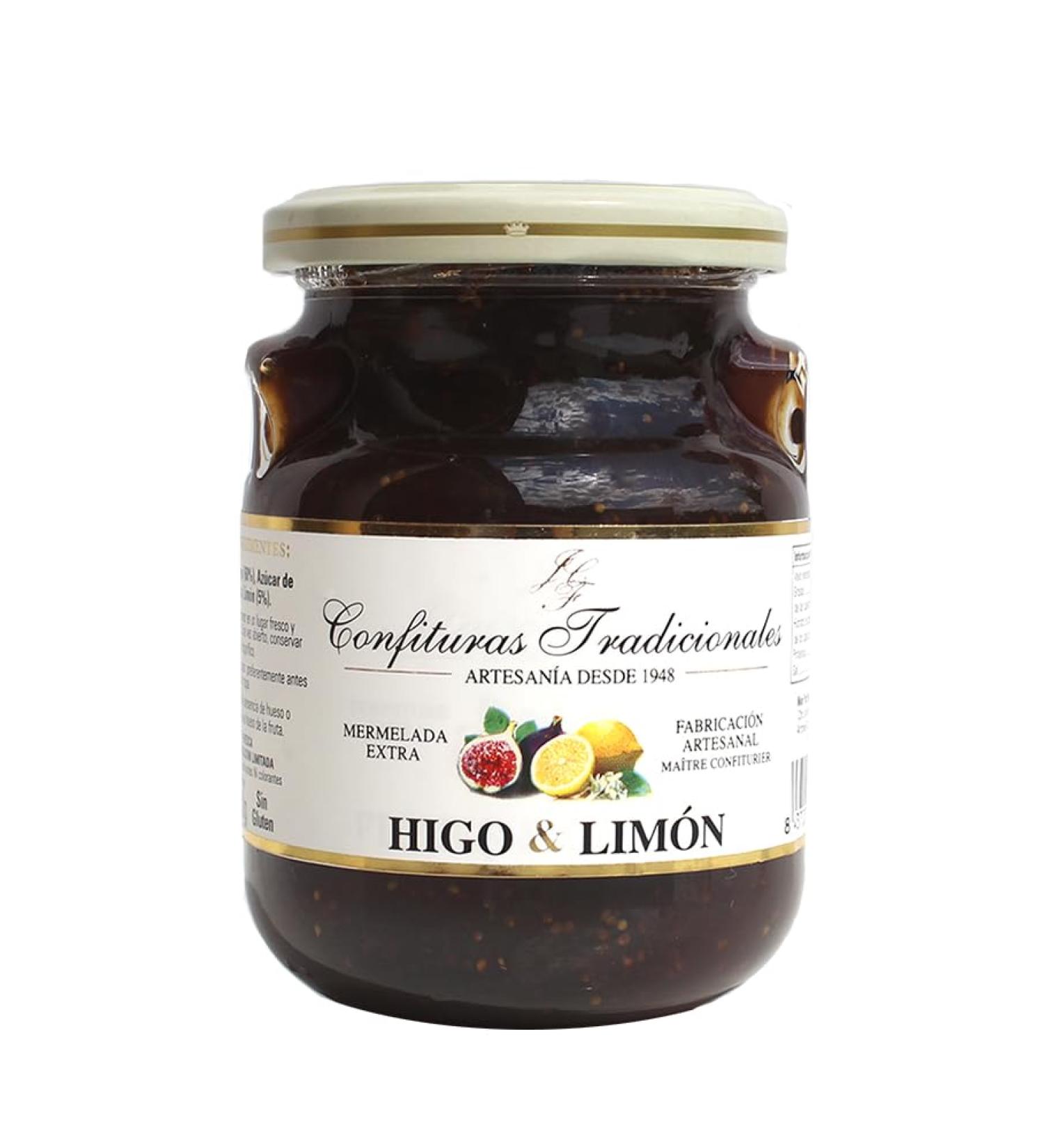 Traditional Jams | Fig and Lemon Jam - Pot 300 gr. - Buy Online on GoSupps.com