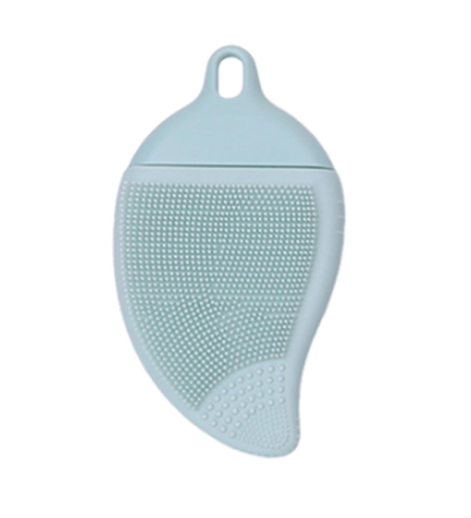 Eventerde Facial Washer Face Washer - Double Sided Silicone Facial Cleansing Pad - Manual Skin Care Scalp Brush Versatile Hand Scrubber Grey-green - Buy Online on GoSupps.com