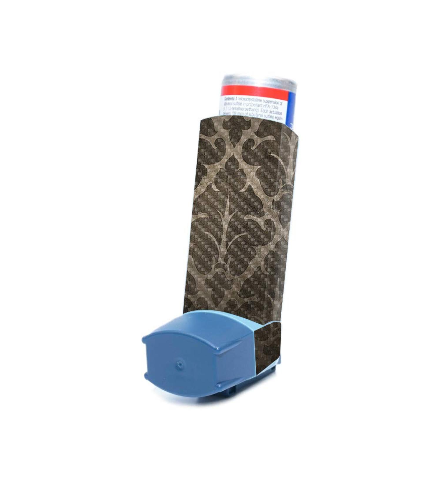 MightySkins Carbon Fiber Skin for Ventolin HFA Asthma Inhaler - Vintage Elegance | Durable Textured Finish | Easy to Apply & Change Styles | Made in USA - Buy Online on GoSupps.com