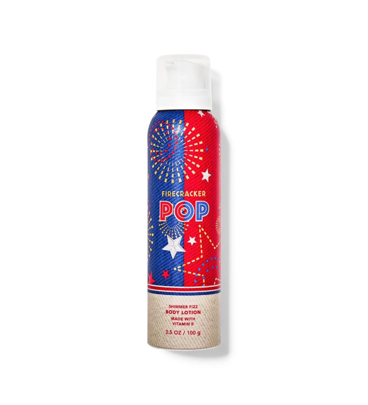 Bath & Body Firecracker Pop Shimmer Fizz Body Lotion 3.5 oz. / 100 g (Packaging Styles May Vary)