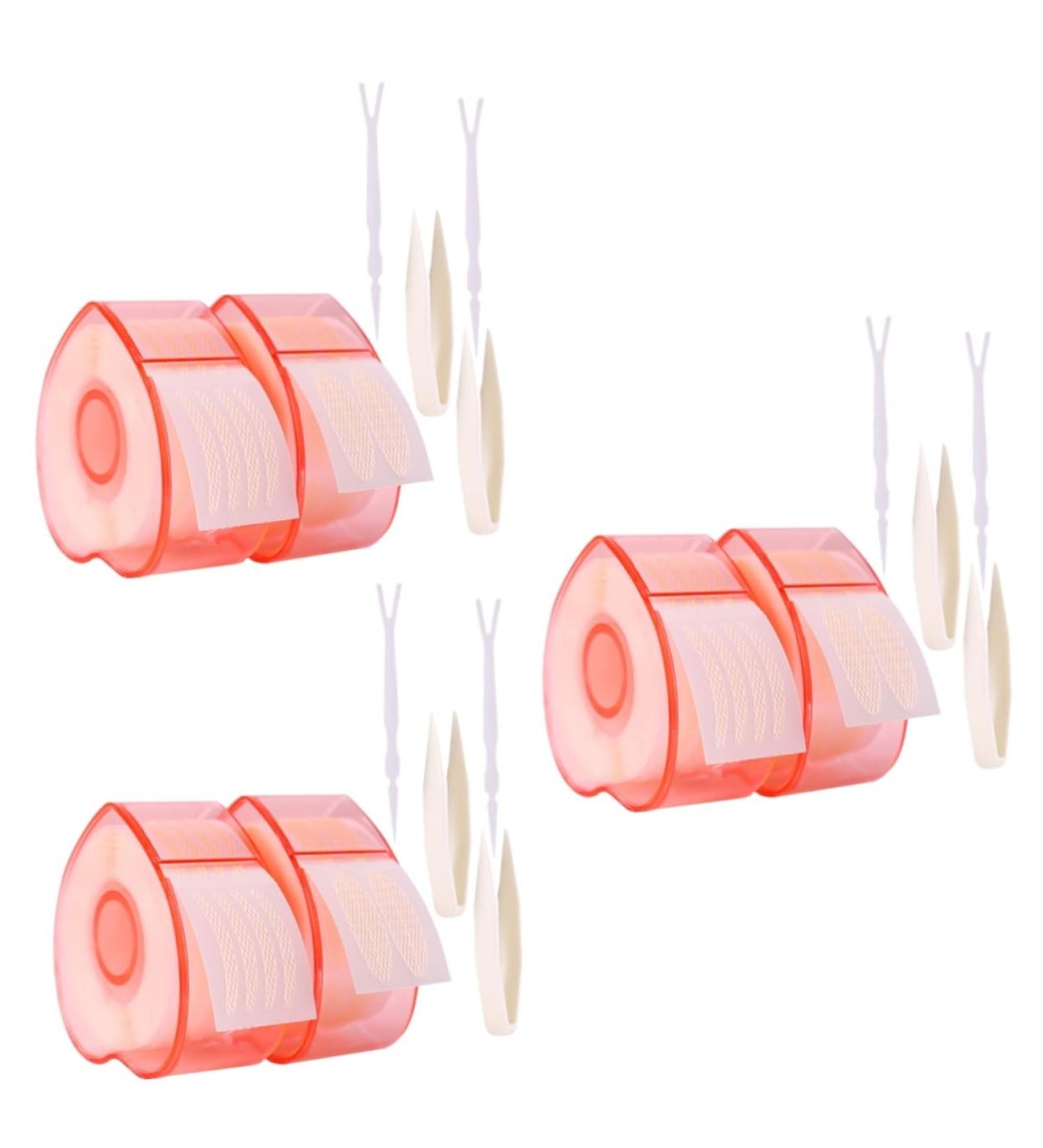 FOMIYES 6 Rolls lace Double Eyelid Sticker Eyelid Tape for Hooded Eyes Invisible Women Eye Tape Eye Lift - Buy Online on GoSupps.com