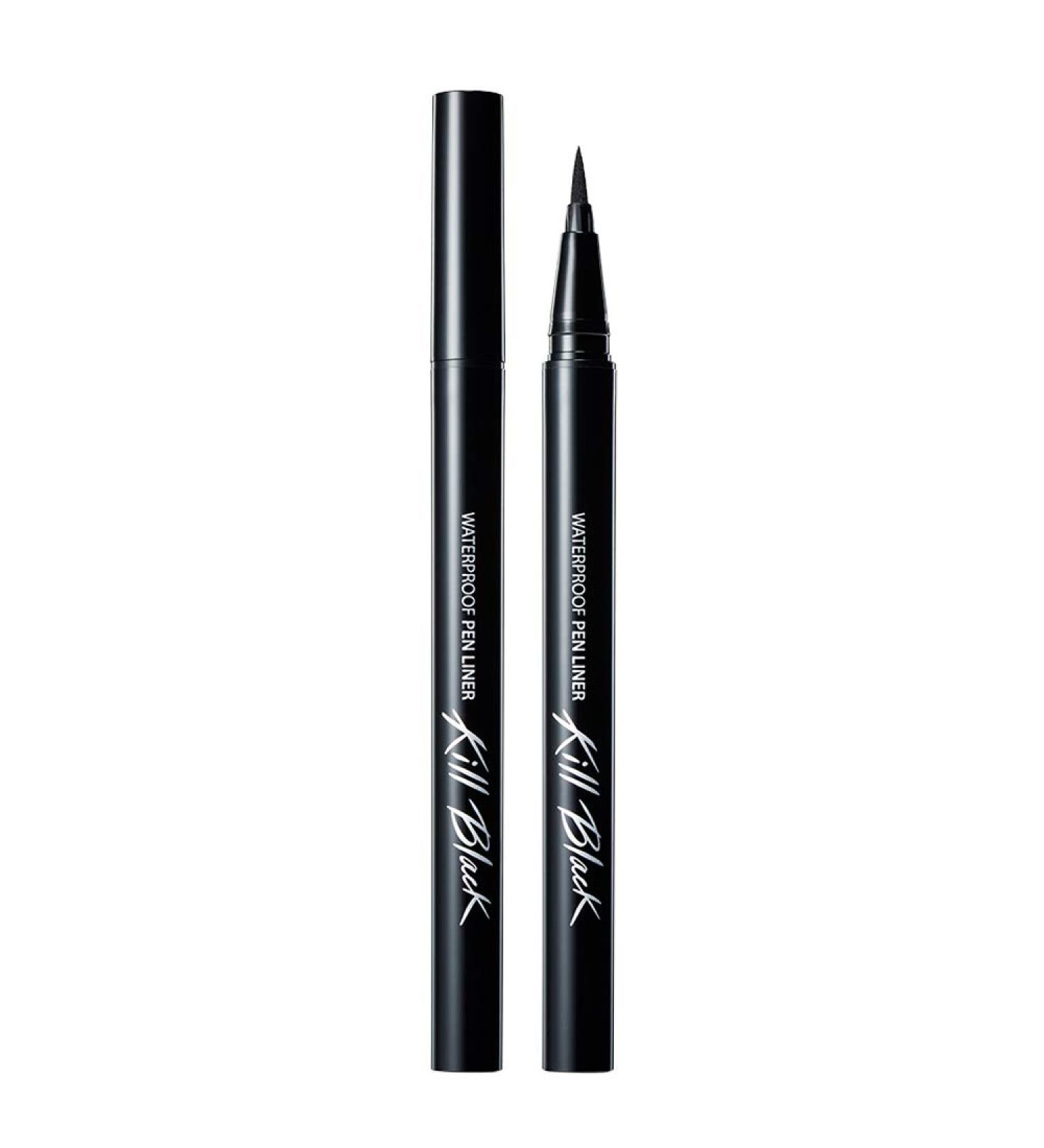 Clio Waterproof Pen Liner Kill Black - Buy Long-Lasting Smudge-Proof Eyeliner Online | International Shipping Available - Buy Online on GoSupps.com