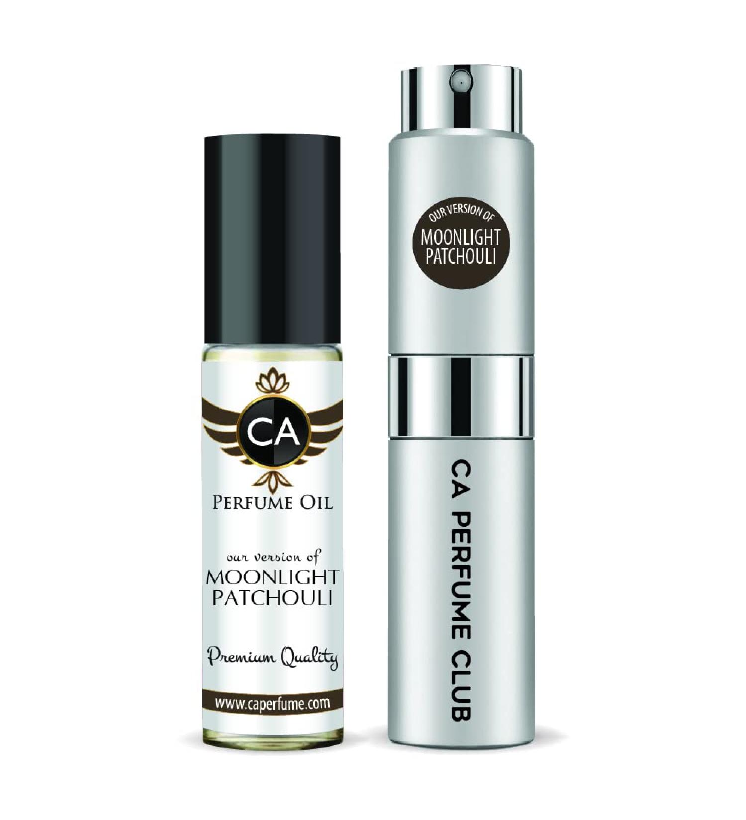 CA Perfume Duo Impression of Van Cleef Moonlight Patchouli For Women & Men Eau de Parfum Refillable Atomizer Sprayer + Fragrance Body Oil Long Lasting Sample Size Roll-On 0.27 Fl Oz+0.33 Fl Oz - Buy Online on GoSupps.com