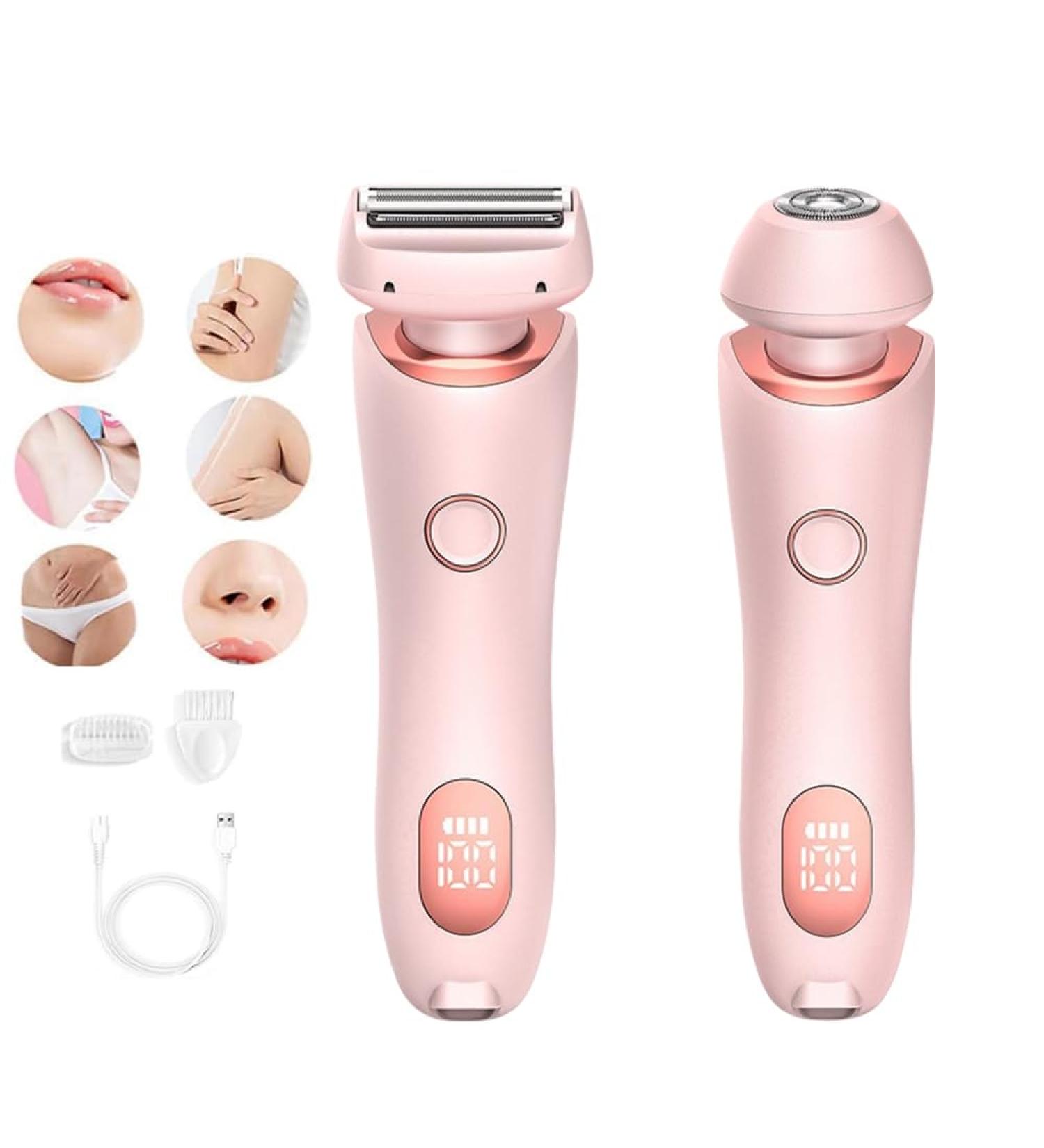 Duskofficial Razor Duskofficial The Glide Pro 3.0 Dusk Official Waterproof Electric Razor Dusk Official Shaver Painless Wet and Dry for Skin & Bikini Area (Pink) - Buy Online on GoSupps.com