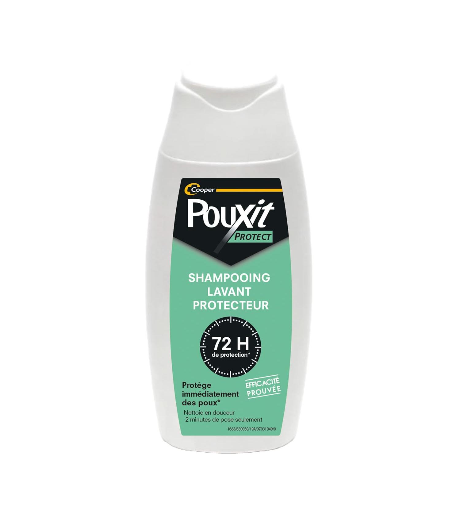 POUXIT - Protect - Shampooing 2 en 1 lavant et protecteur 72H - Prot ge imm diatement des poux - 2 minutes de pose seulement - Flacon de 200 ml - Buy Online on GoSupps.com