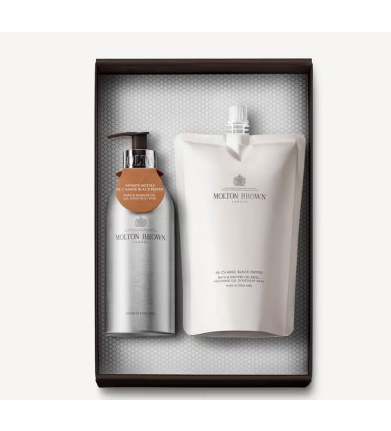 MOLTON BROWN RE-CHARGE BLACK PEPPER BODY CARE REFILL COLLECTION
