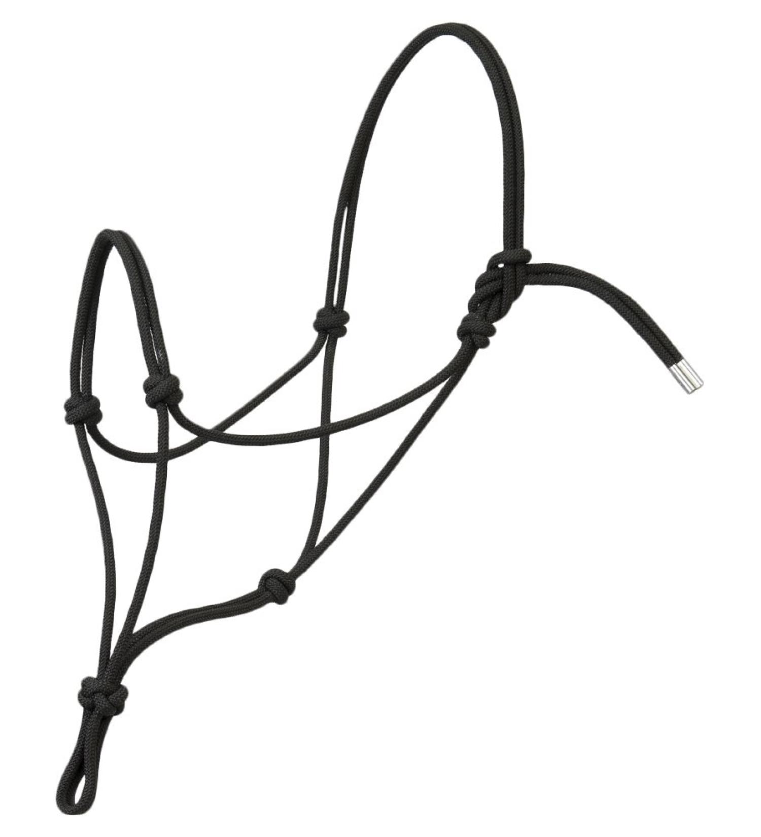 Weaver Leather Silvertip #95 Rope Halter Draft Black