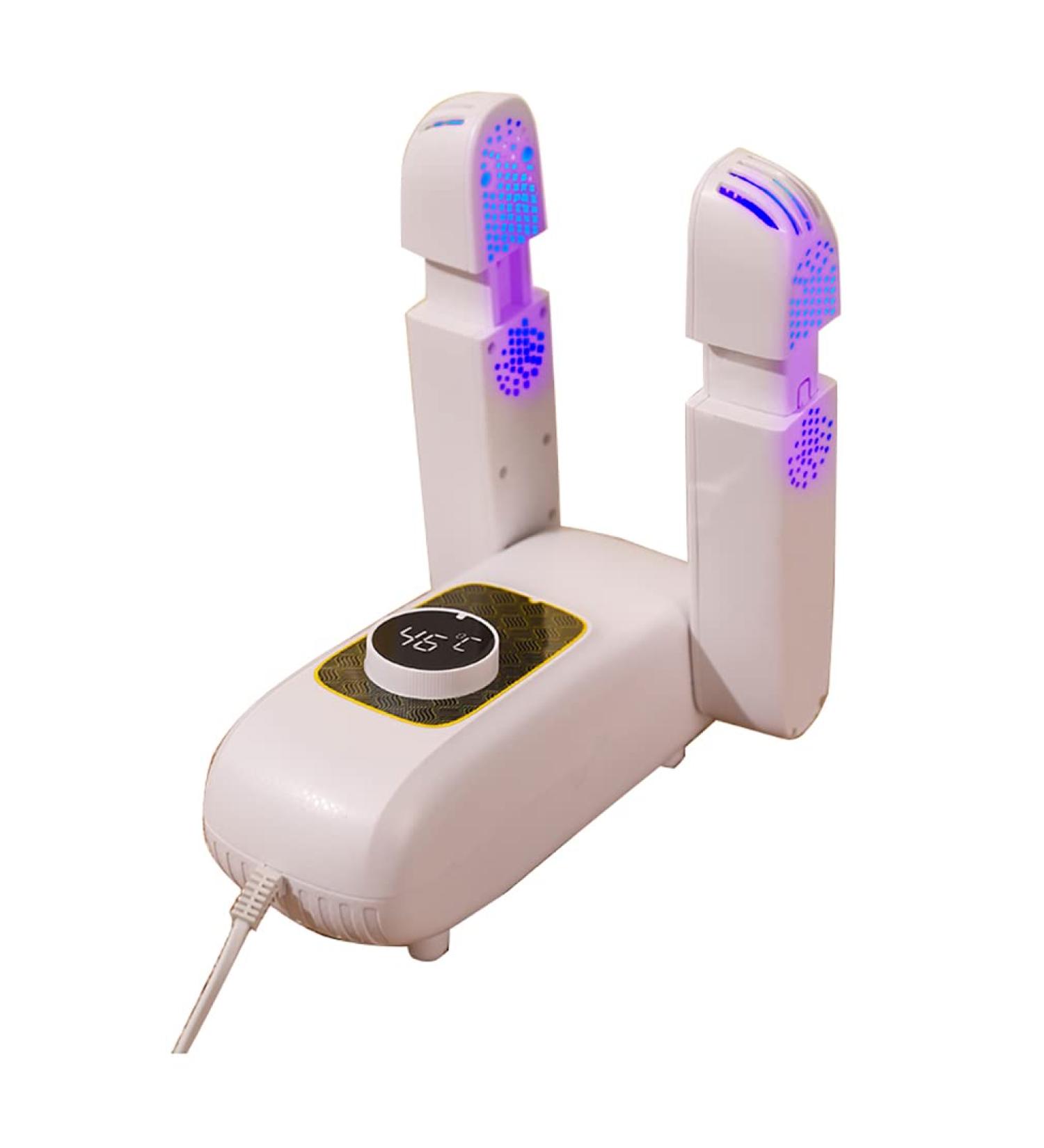 TEmkin Electric Shoe Heat Dryer Folding Retractable Purple Light Shoe Warmer Shoe Boot Dryer Footwear Dryers Machine Sweaty Shoes Eliminate Bad Odor Quick Drying For Shoes-Purple light Adjustable - Buy Online on GoSupps.com