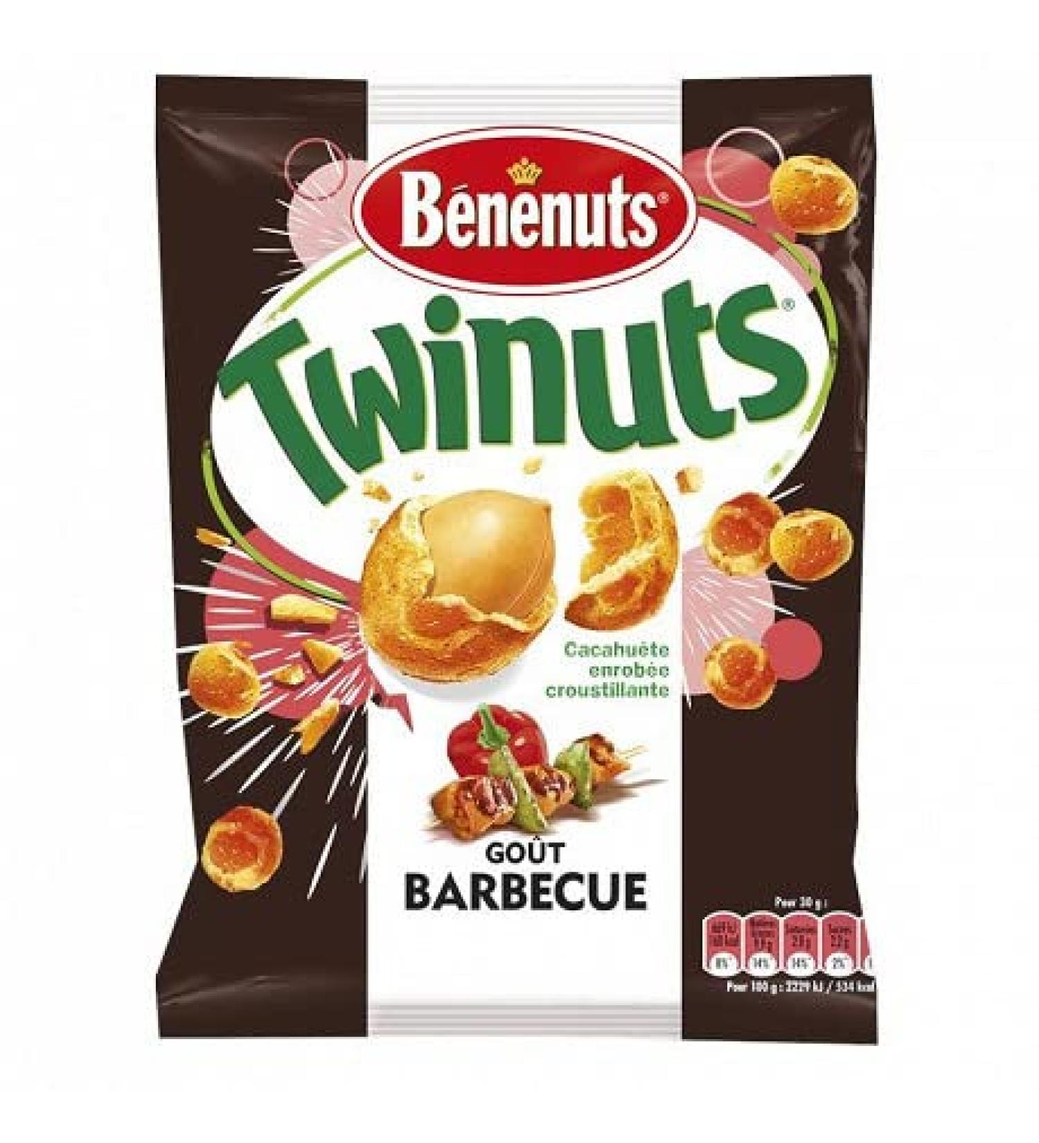 Twinuts Gout Barbecue 150G|Benenuts Twinuts|(Lot De 2)|Best Deal