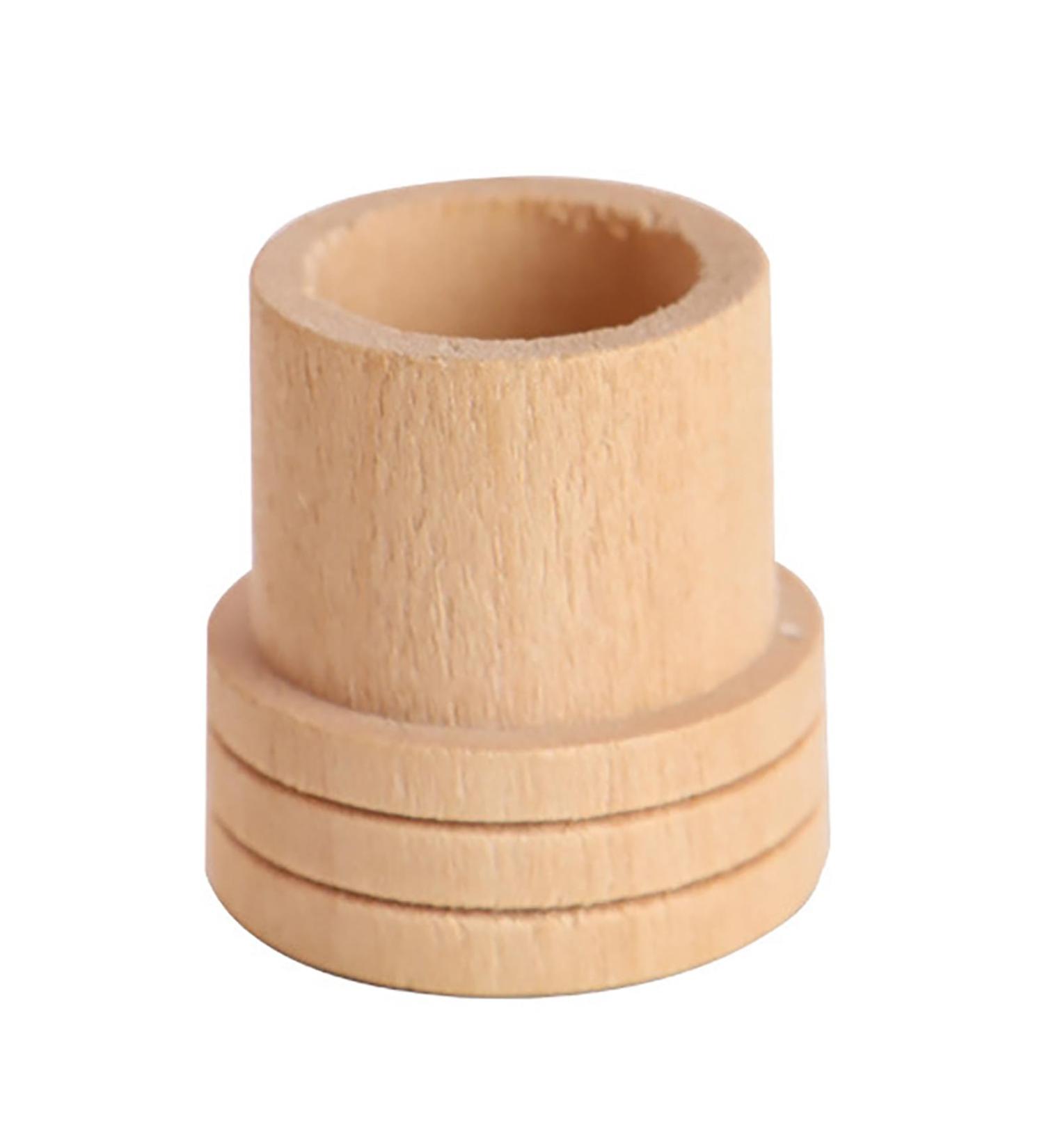 Wooden Moxa Roll Eraser & Holder Base | Professional Moxibustion Accessories for Effective Massage Treatment - Buy Online on GoSupps.com