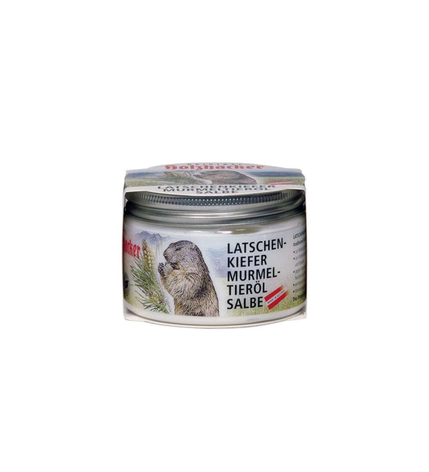 Woodchopper | Mountain pine MARMOT OIL OINTMENT in a jar 150 ml | RIVIERA | Austrian quality product 150 ml (1 pack)