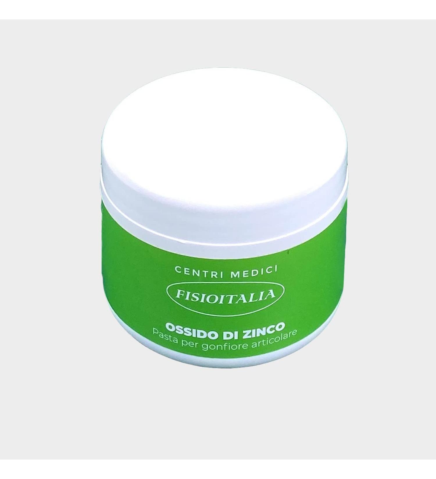 Fisioitalia Zinc Oxide Paste Against Tiredness Heaviness and Swelling of Legs Knees and Ankles Zinc Oxide Bandage 450 ml - Buy Online on GoSupps.com