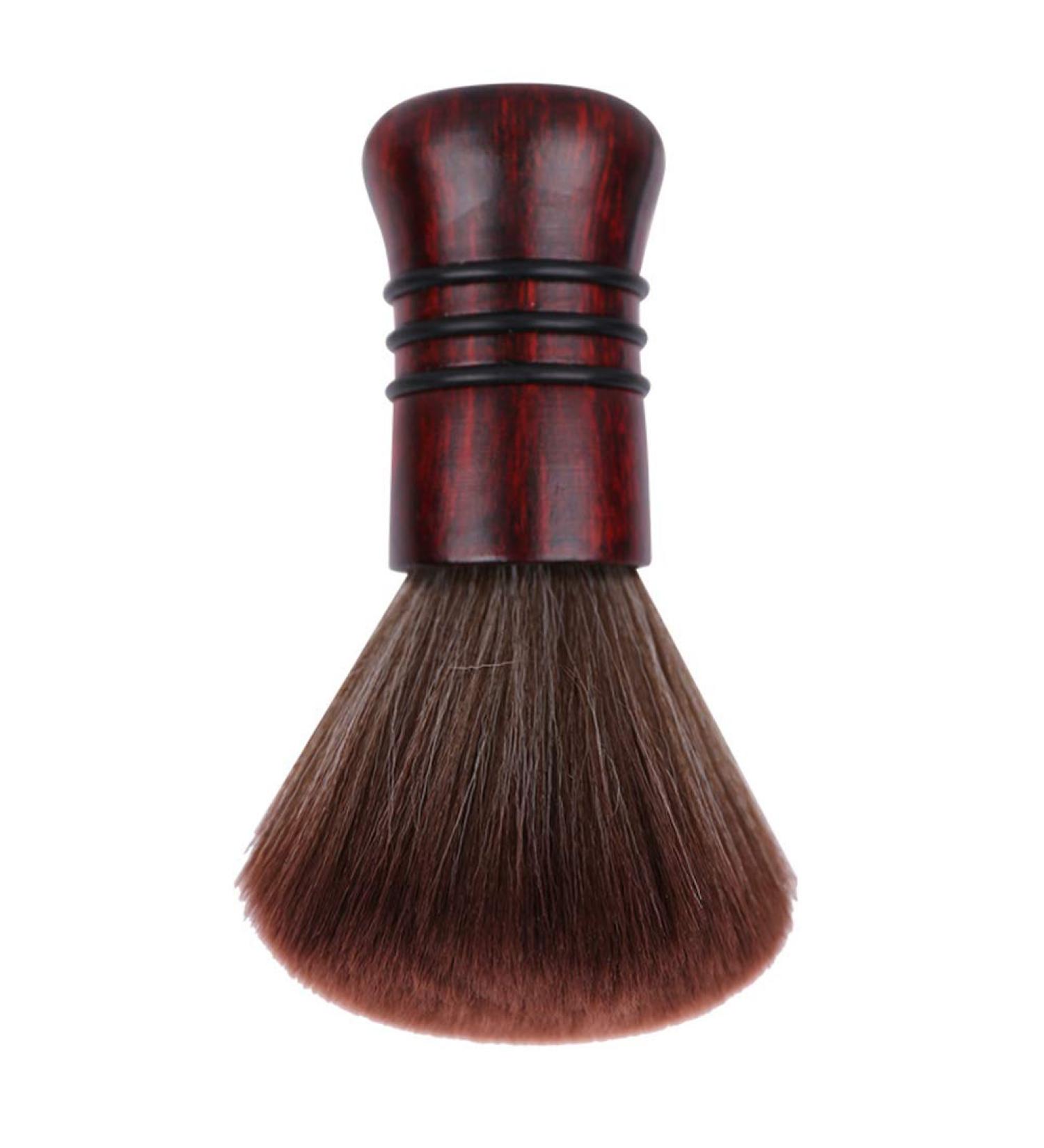1STK Solid Wood Makeup Brush - Soft Bristle Face Powder & Mineral Brush for Travel | Hairdresser Shaving & Dusting Brush - Buy Online on GoSupps.com