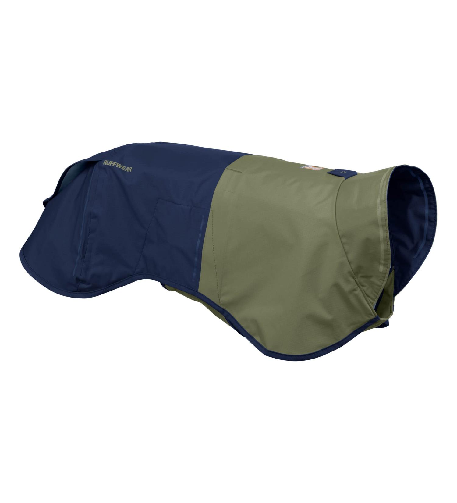 RUFFWEAR Sun Shower Rain Poncho - Lightweight Waterproof Dog Raincoat X-Small Midnight Blue - International Shipping Available - Buy Online on GoSupps.com
