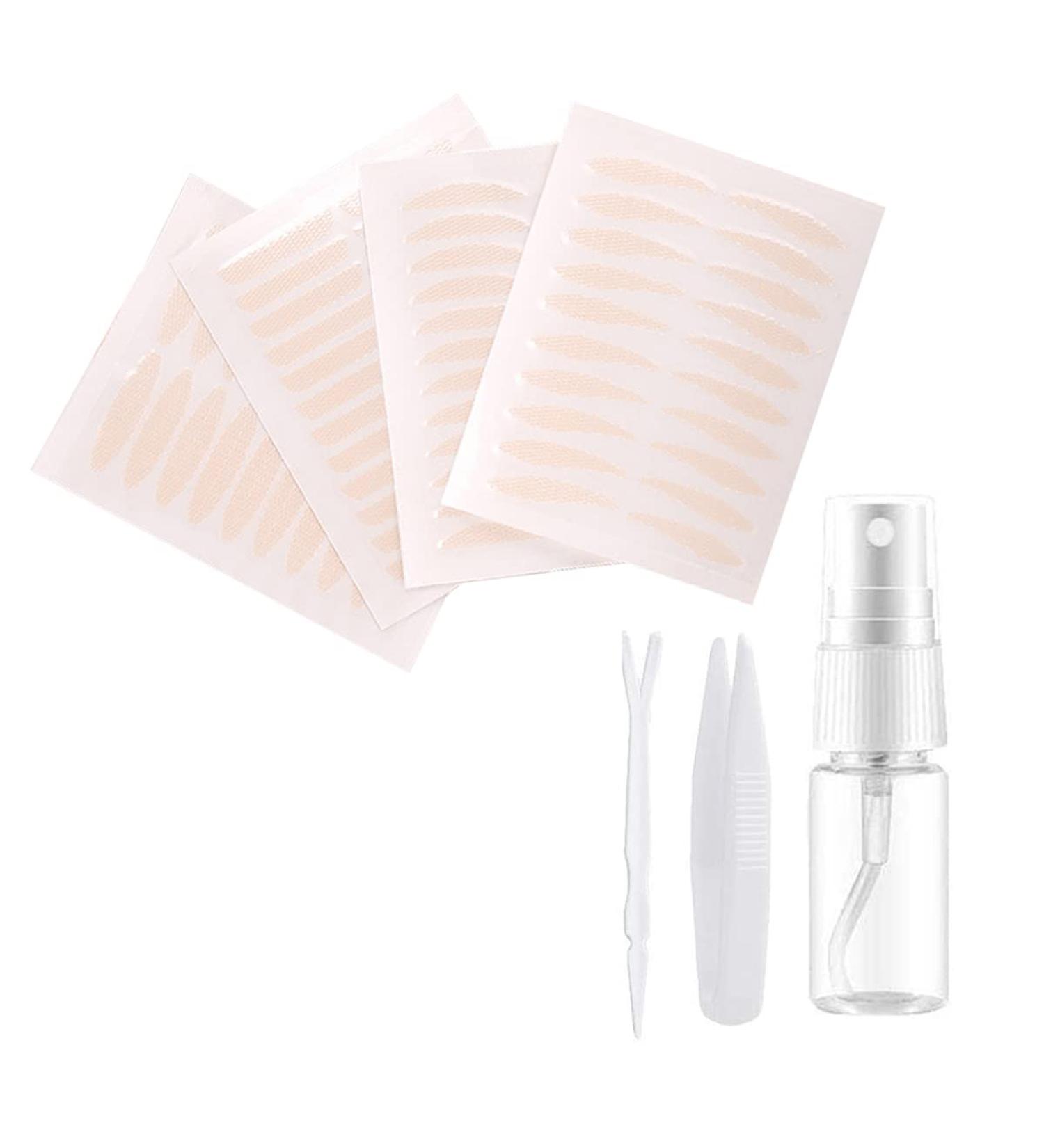 Buy Slip Floating Stripes Eyelid Lift - Invisible 360 Piece Breathable Mesh Adhesive Tapes for Sports & Beauty (4 Types) - New Moon - Buy Online on GoSupps.com