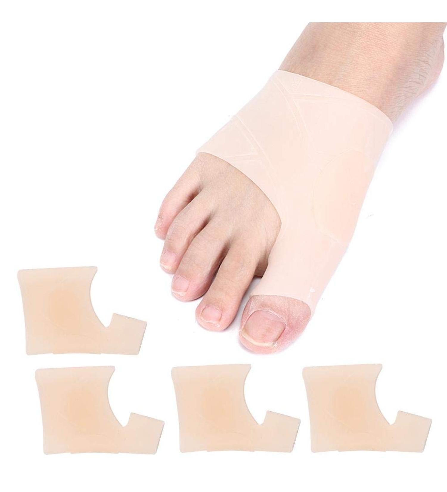 Buy Bunion Toe Corrector - 2 Pairs Elastic Breathable Hallux Valgus Separator for Men & Women - Effective Bunion Pain Relief - Buy Online on GoSupps.com