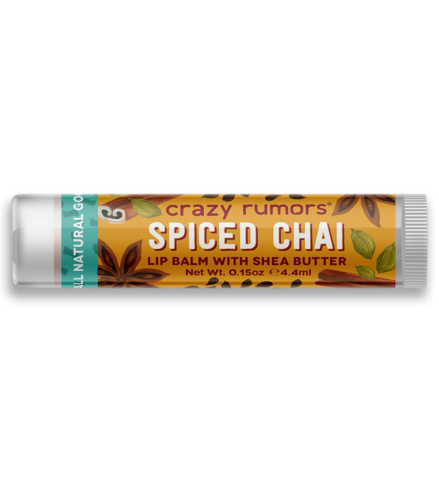 Crazy Rumors Natural Lip Balm Spiced Chai 4.4 Ml