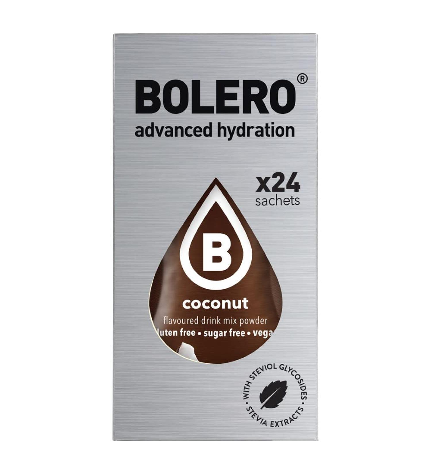 Buy Bolero Coconut 24x3g - Refreshing Flavored Drink Mix | Fast International Shipping - Buy Online on GoSupps.com