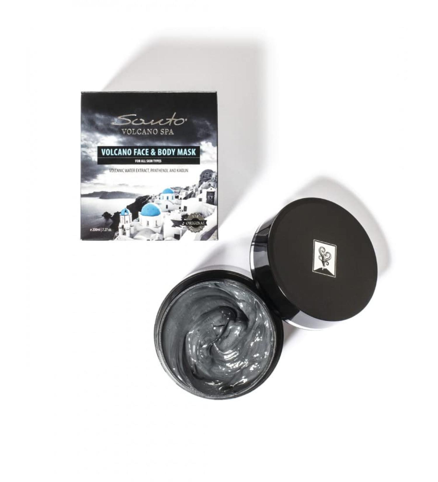 Santo Volcano Face & Body Mask 200 ml - Buy Online on GoSupps.com