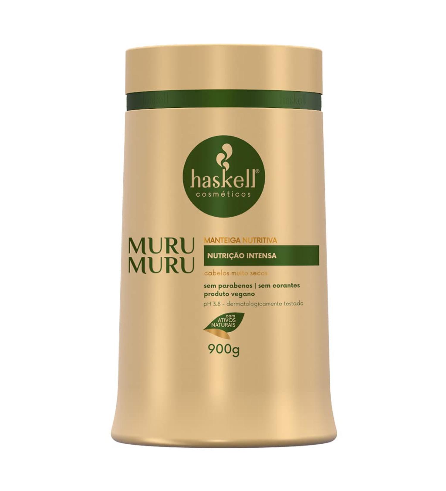 Haskell - Linha Murumuru - Manteiga Nutritiva 900 Gr - (Murumuru Collection - Nourishing Butter Mask Net 31.74 Oz)