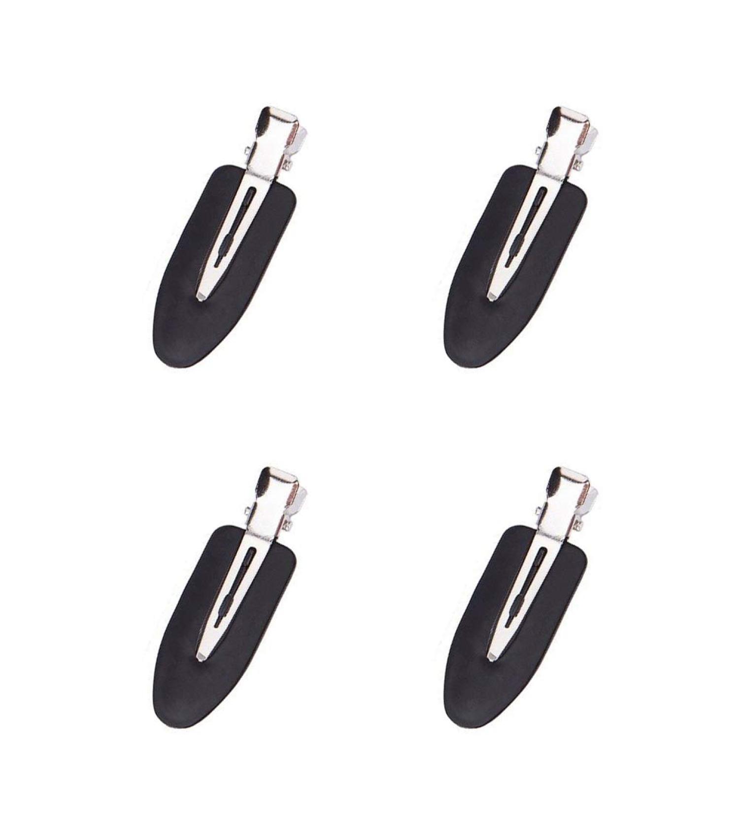 4 pieces No Bend Hair Clips No Crease Hair Clips Makeup No Bned Hair Clips for Hair Styling and Makeup Application - Buy Online on GoSupps.com
